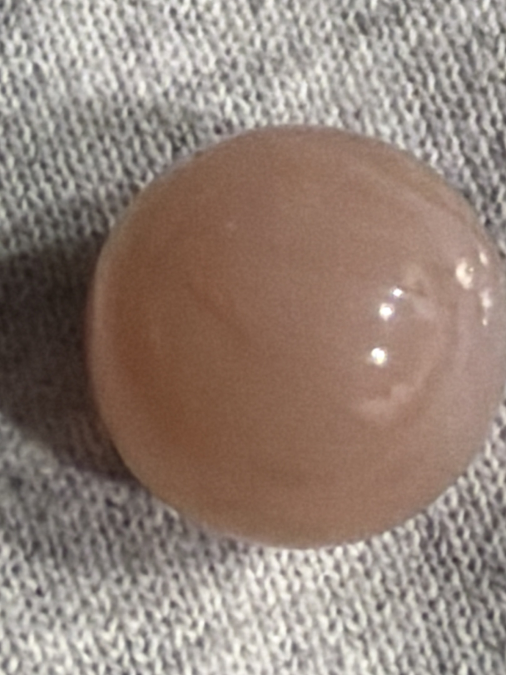 Flesh Pink Opaque by Vitro Agate, identification view