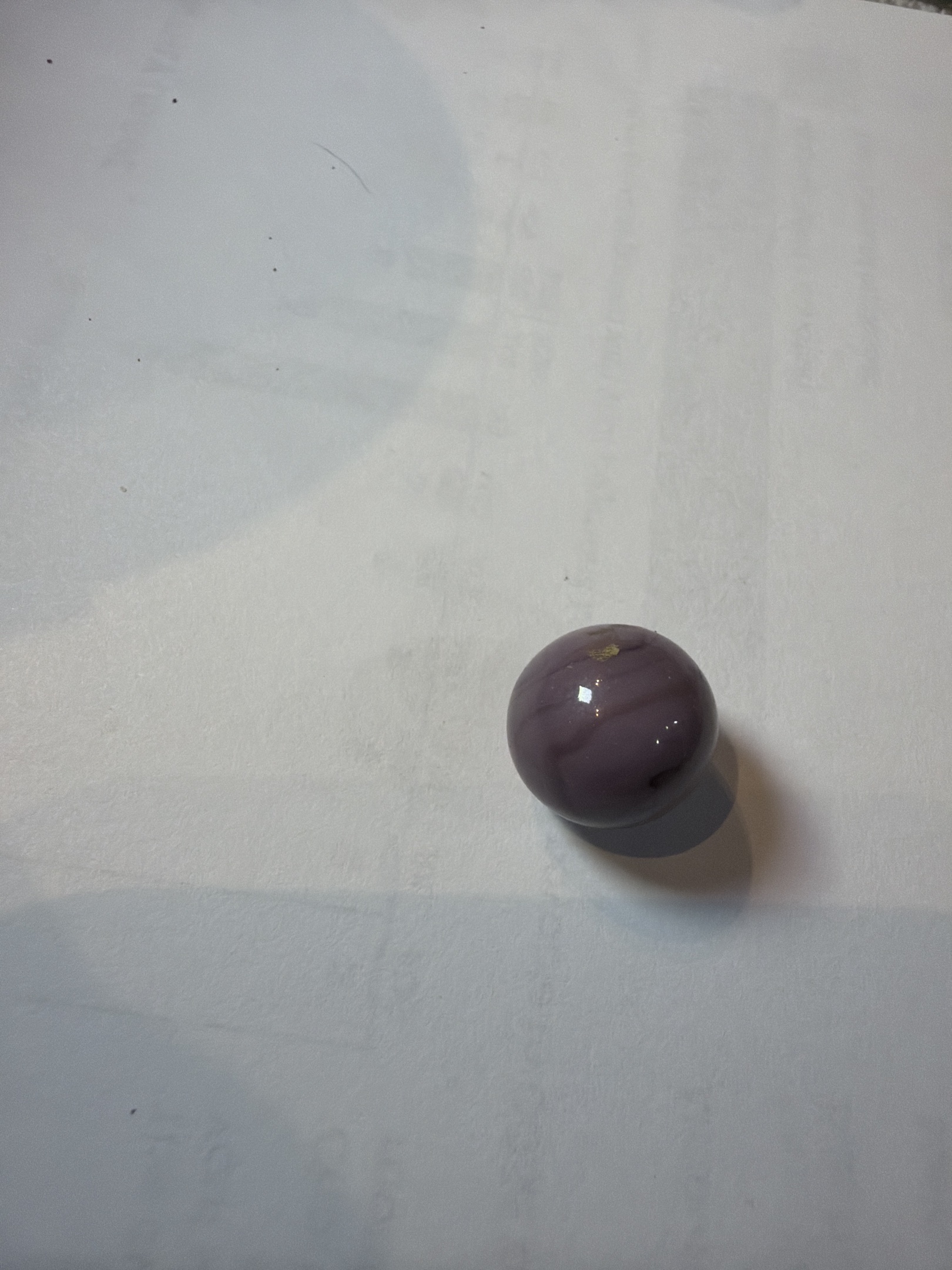 Amethyst Purple Slag by Akro Agate, identification view