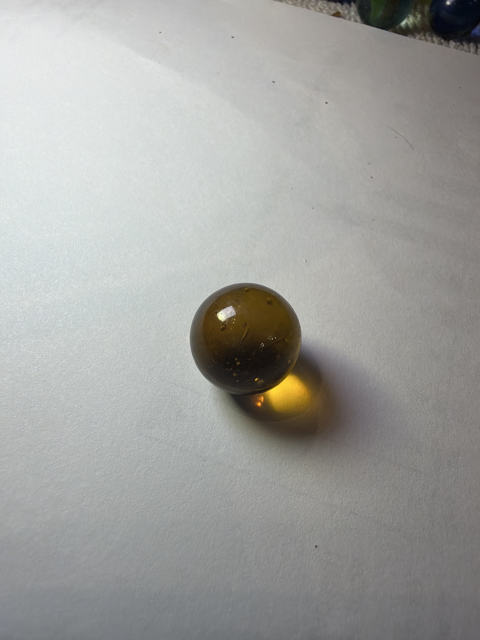 Amber Clearie by Vitro Agate, identification view