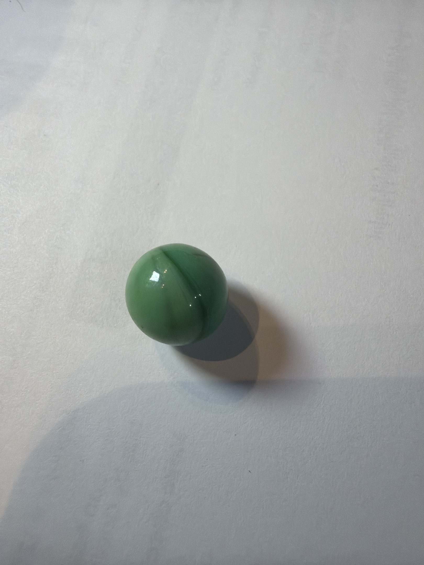 Green Jade by Akro Agate, identification view