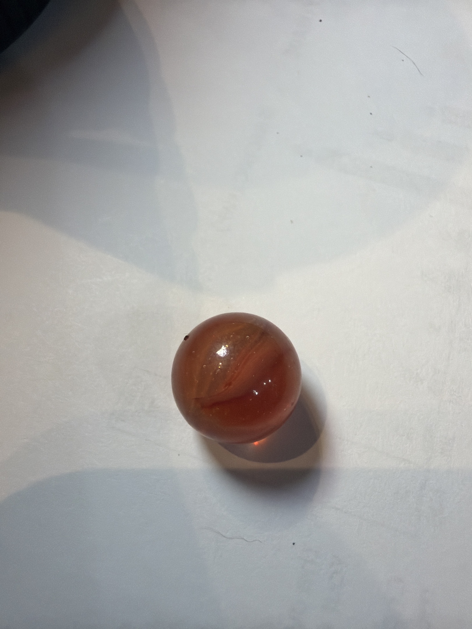Carnelian Agate by Akro Agate, identification view