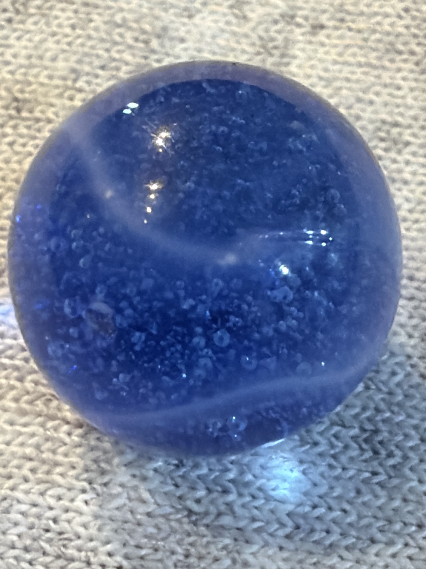 Blue Ghost / Light Blue Cat's Eye by Modern Chinese (Asian Import), identification view