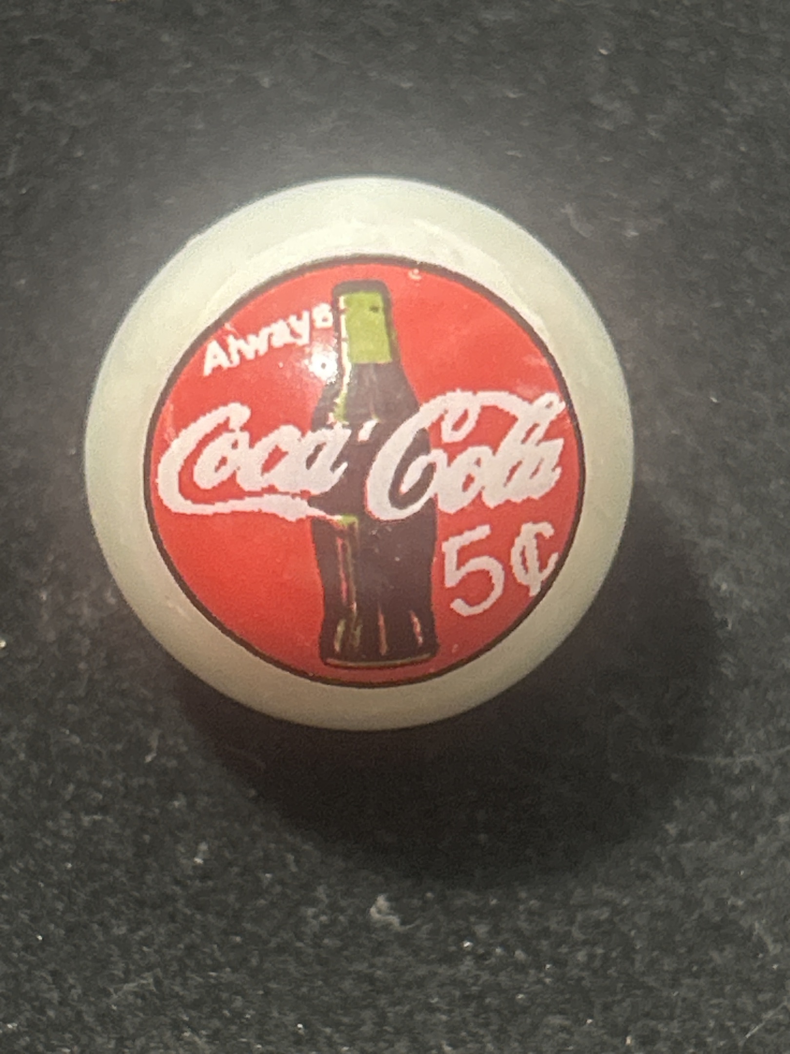 Always Coca-Cola 5¢ by Unknown (Promotional Contractor), identification view