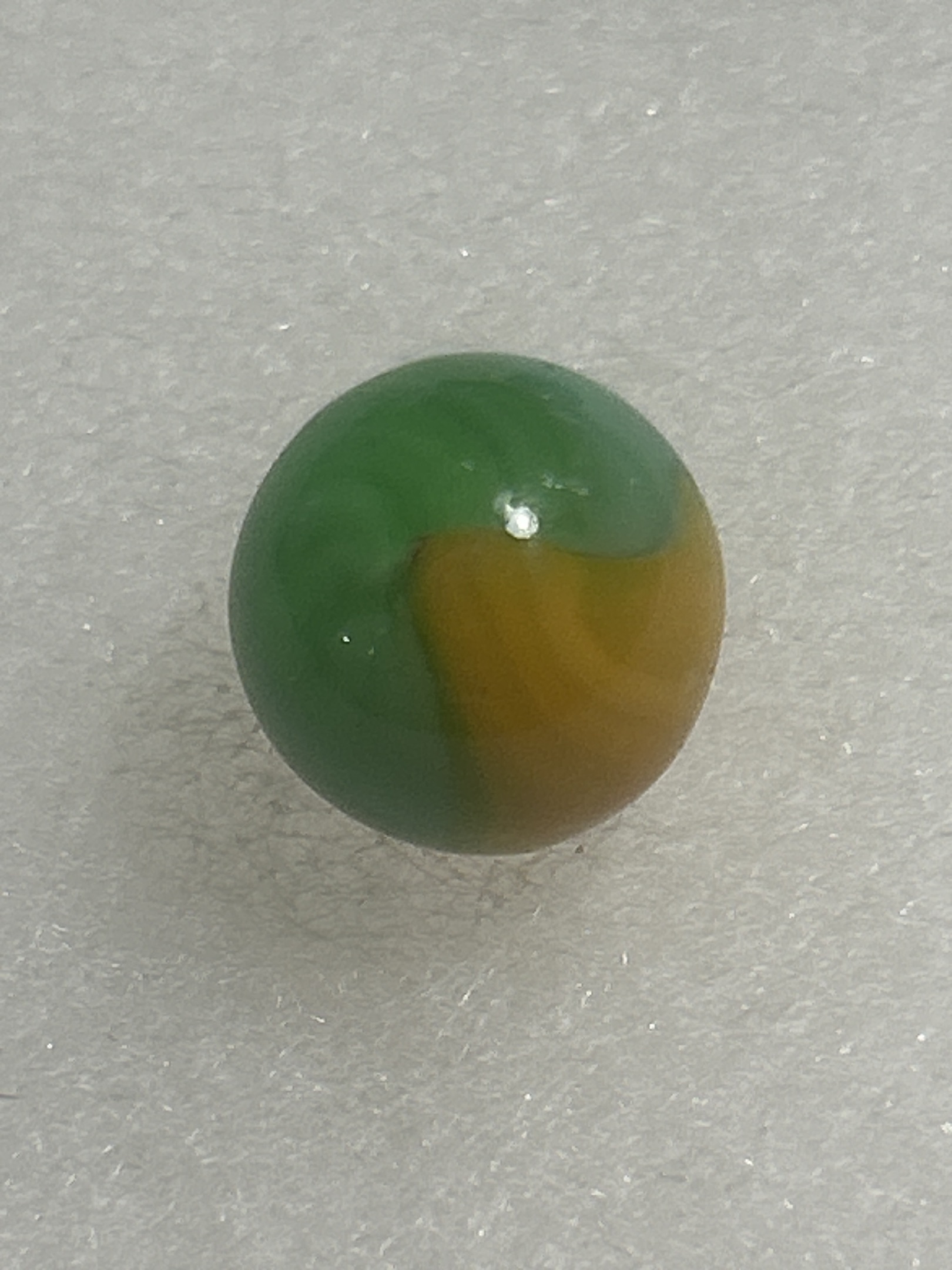 Green and Yellow Patch by Akro Agate Company