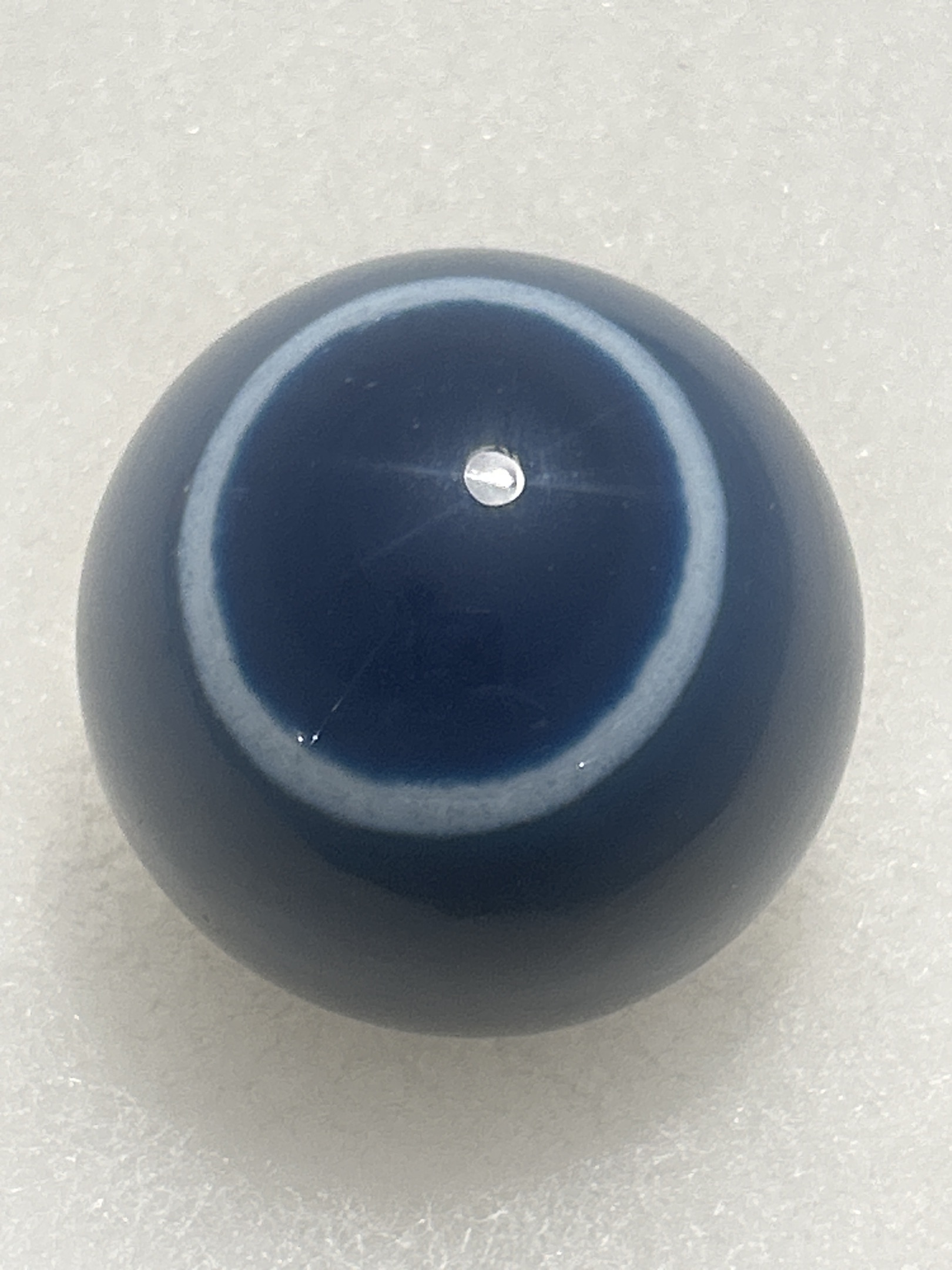 Cobalt Bullseye by Akro Agate Company