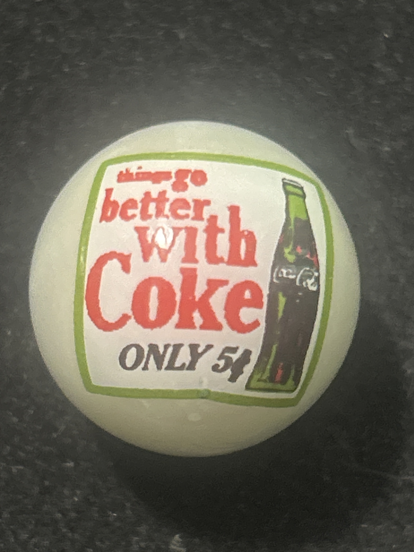 Coca-Cola 'Things Go Better with Coke' 5¢ by Unknown (Modern Promotional)