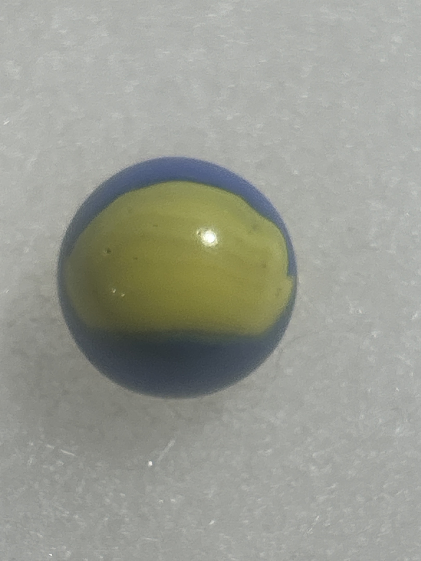Blue and Yellow Patch (Conqueror variant) by Vitro Agate Company