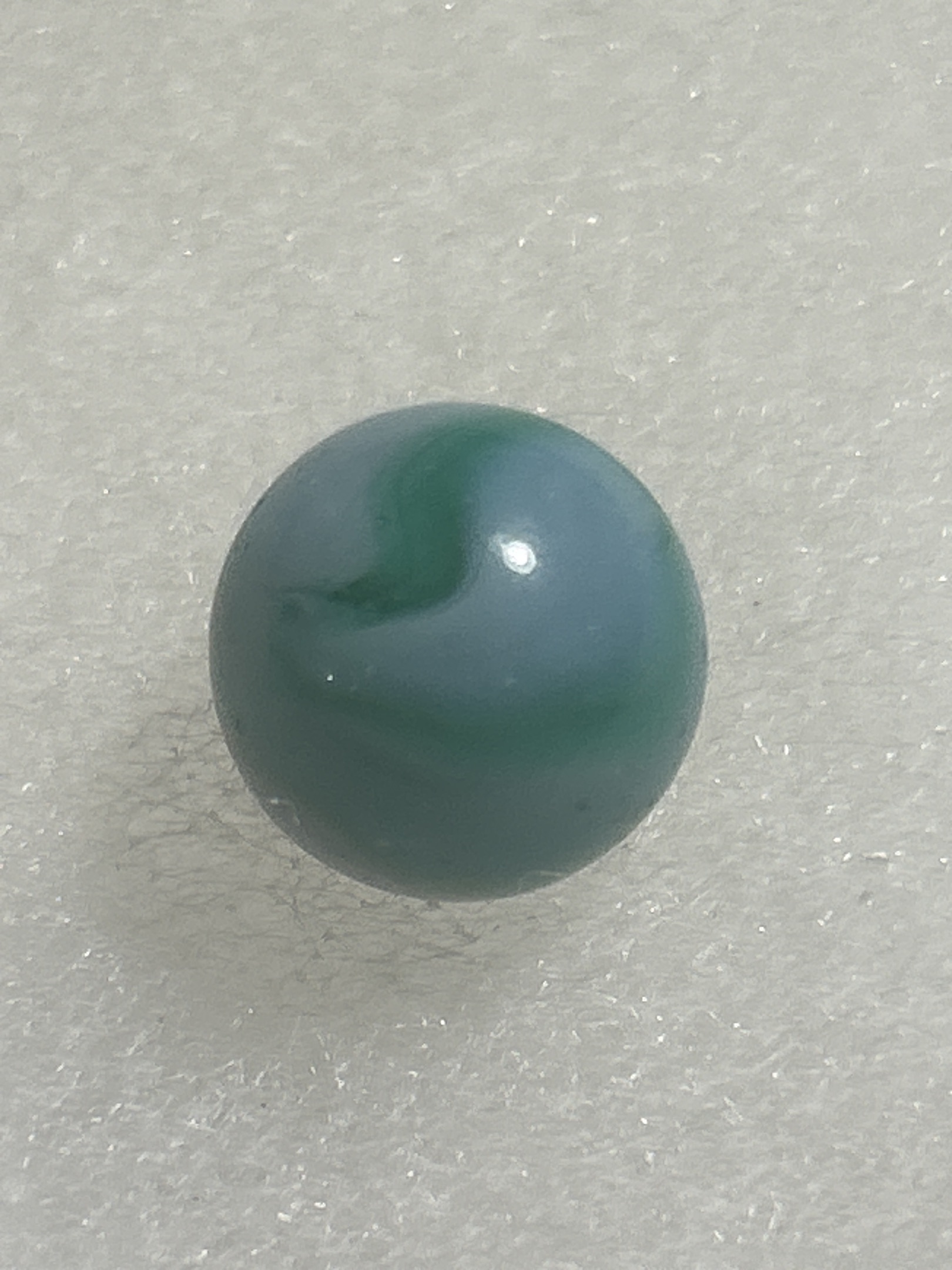 Opaque Swirl (Blue and Green) by Akro Agate Company