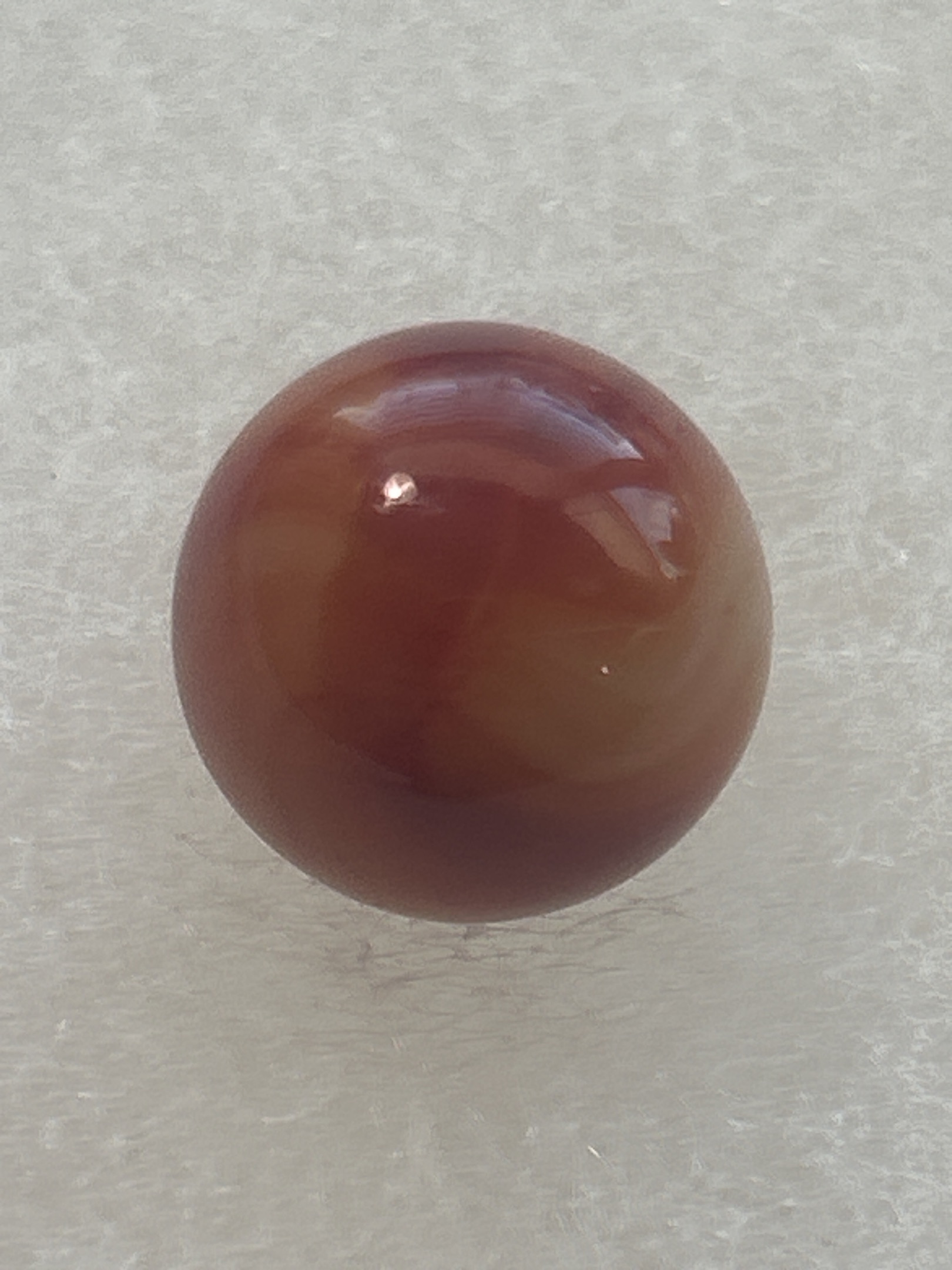 Amber Slag by Akro Agate Company