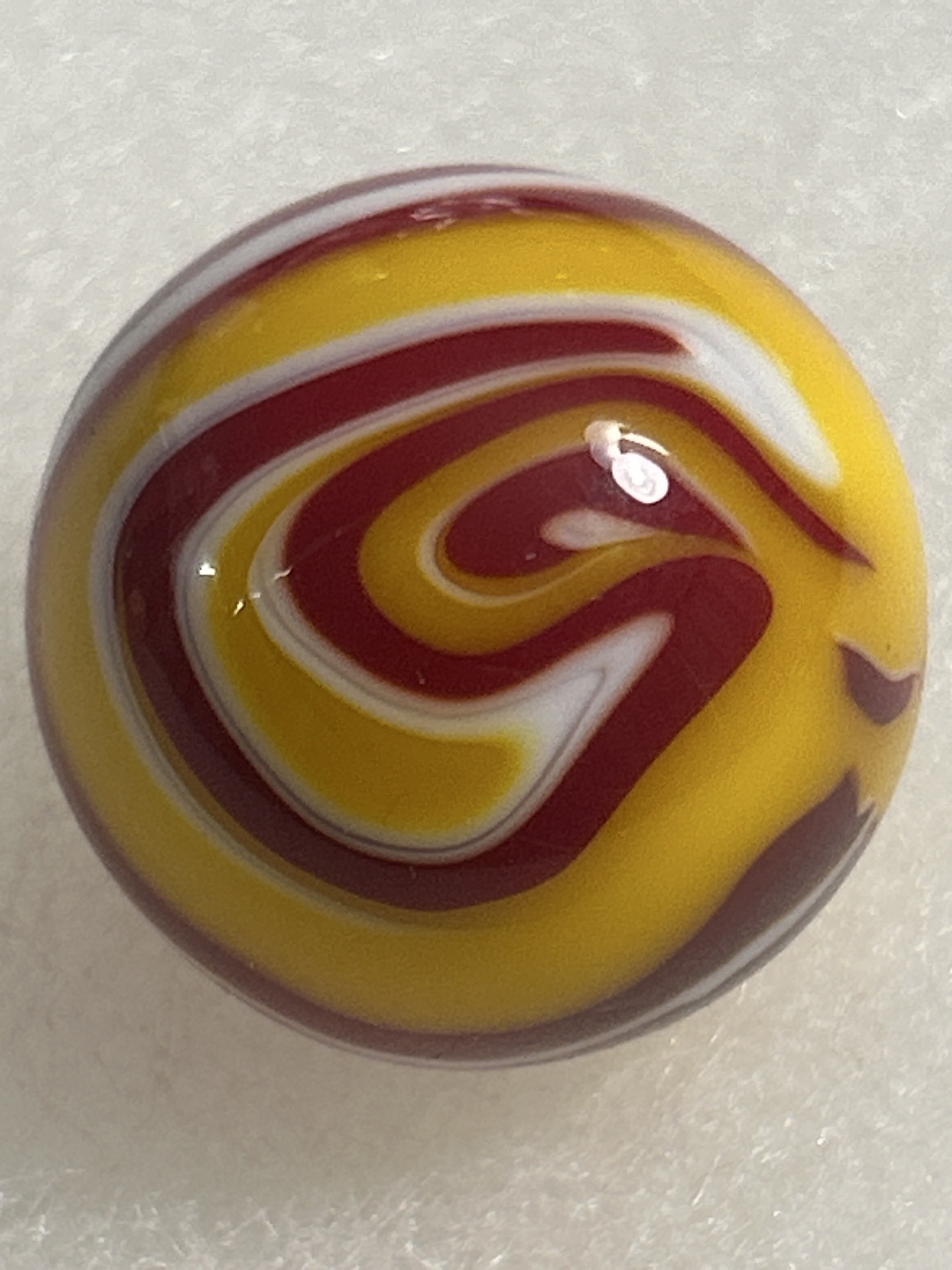 Popeye (Red and Yellow) by Akro Agate Company