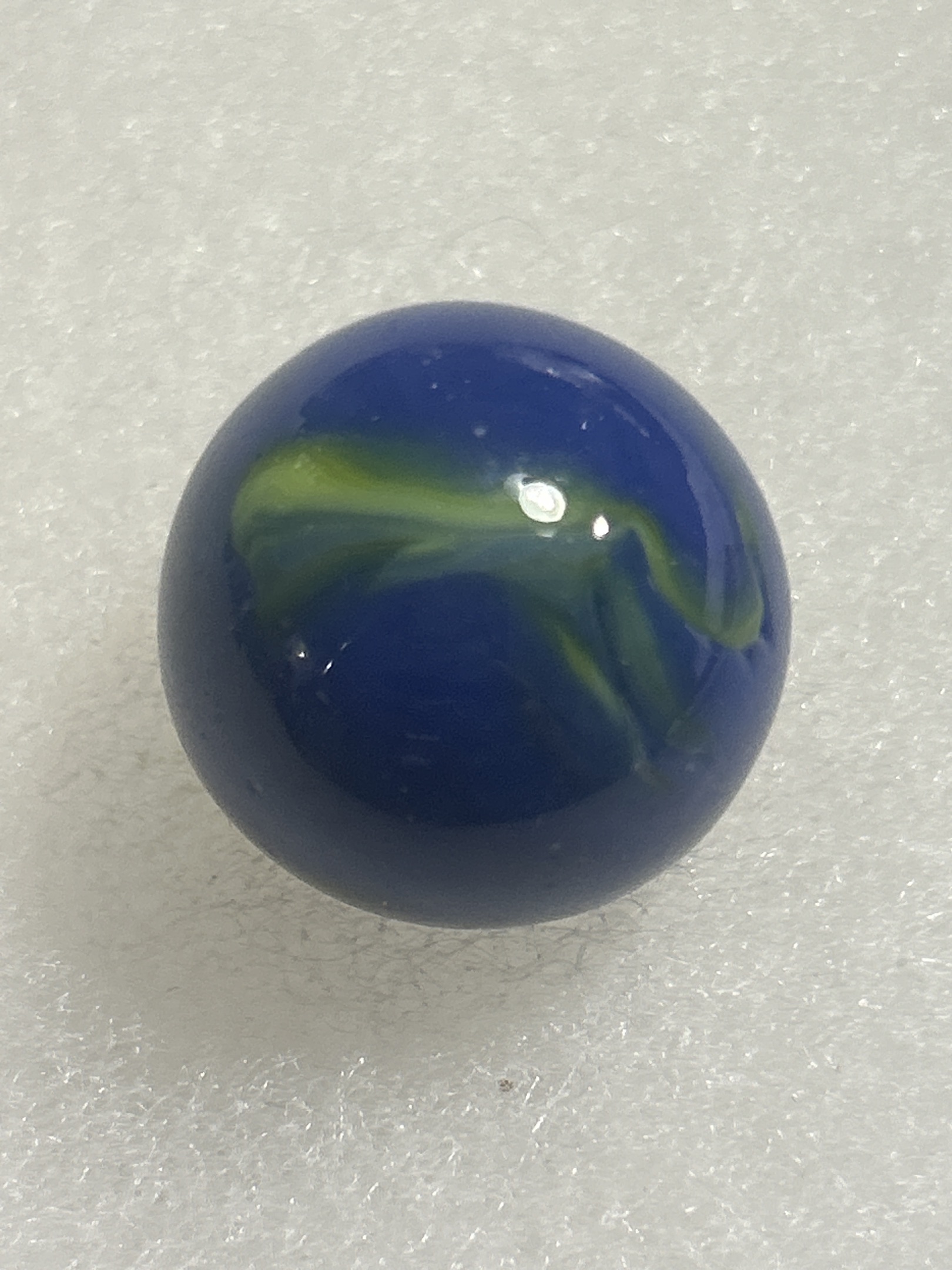Prize Name (Blue & Green) by Akro Agate Company