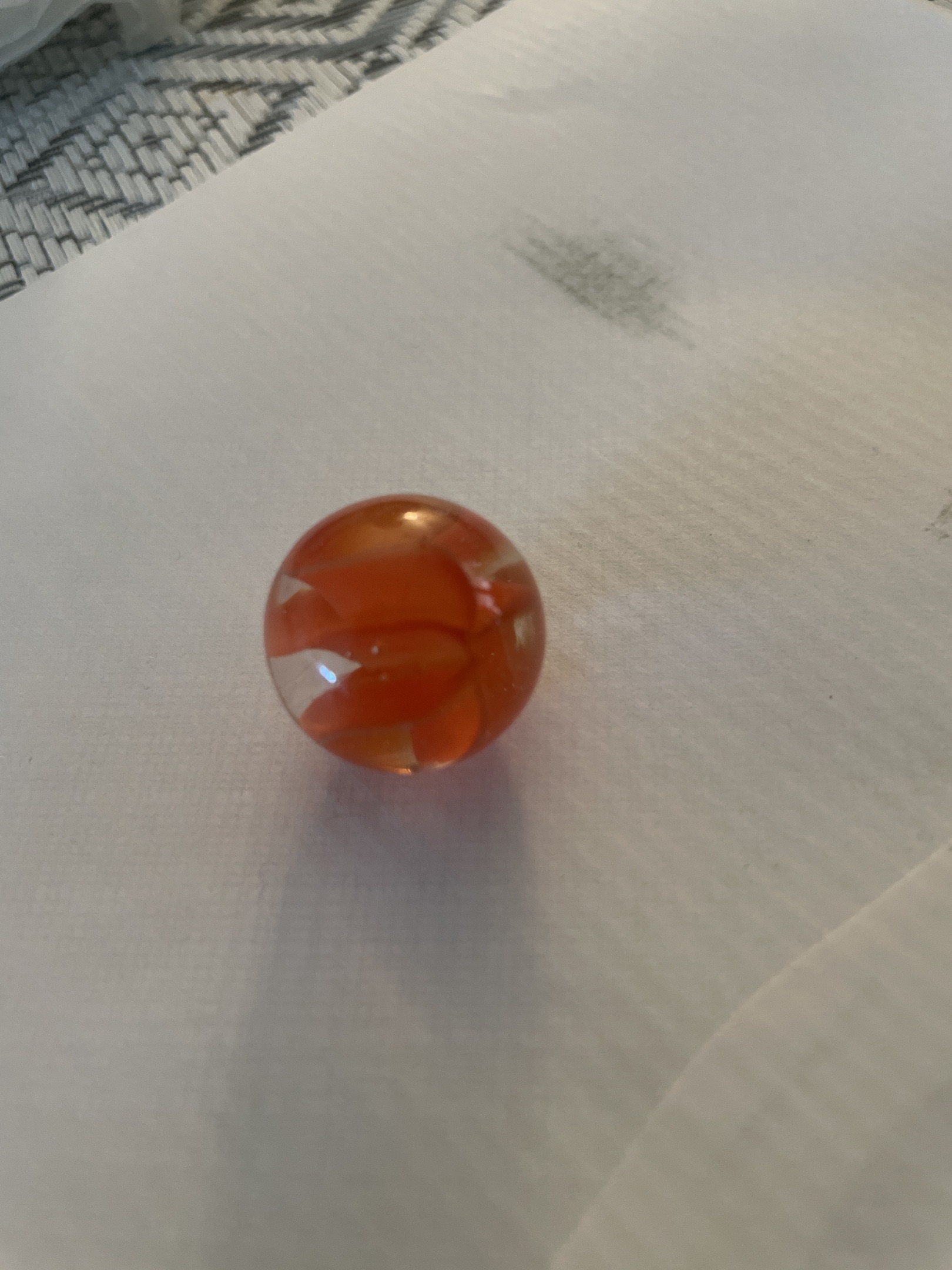 Orangeade (Cherryade Family) by Akro Agate