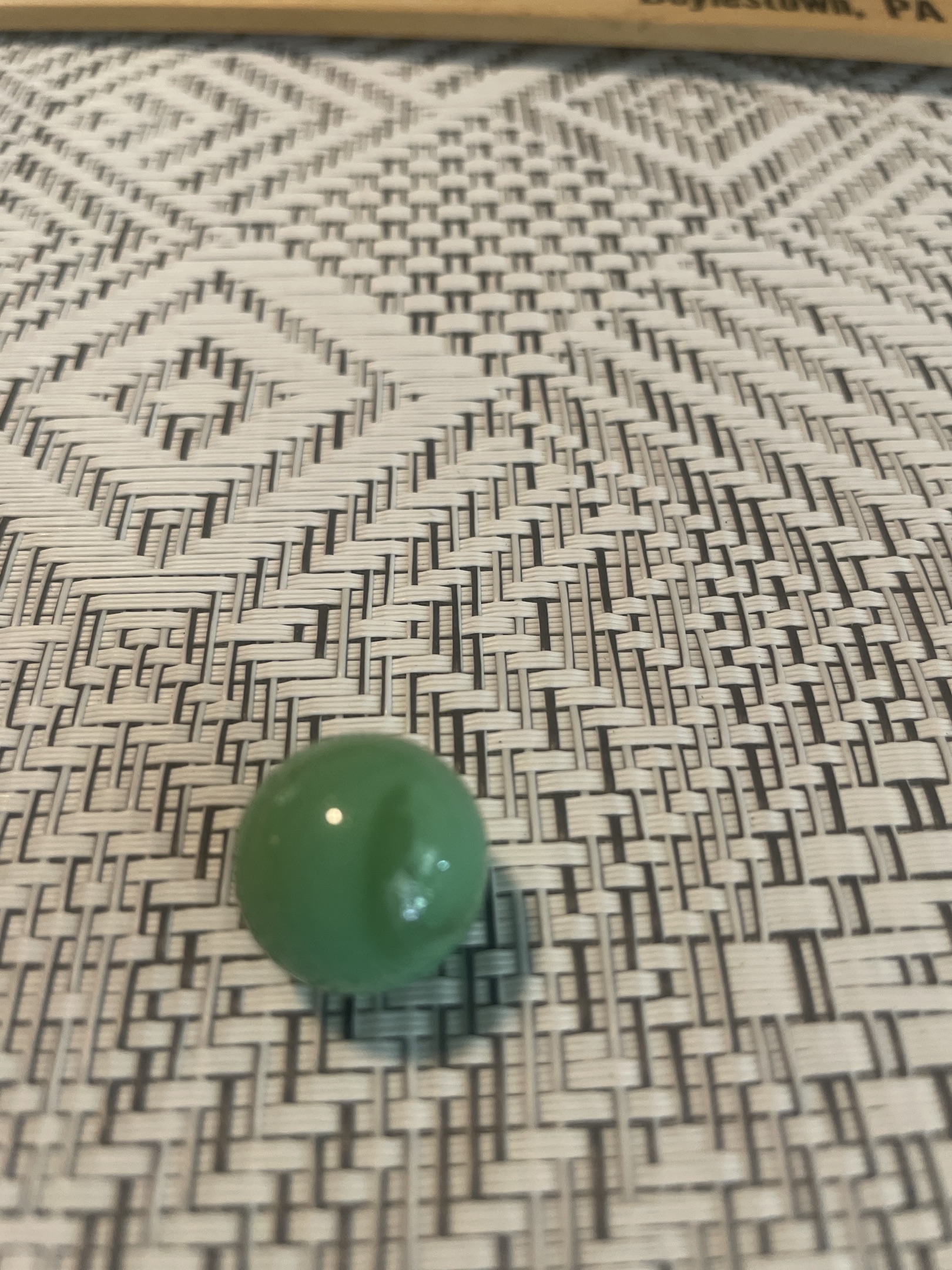 Opaque Green by Vitro Agate Company