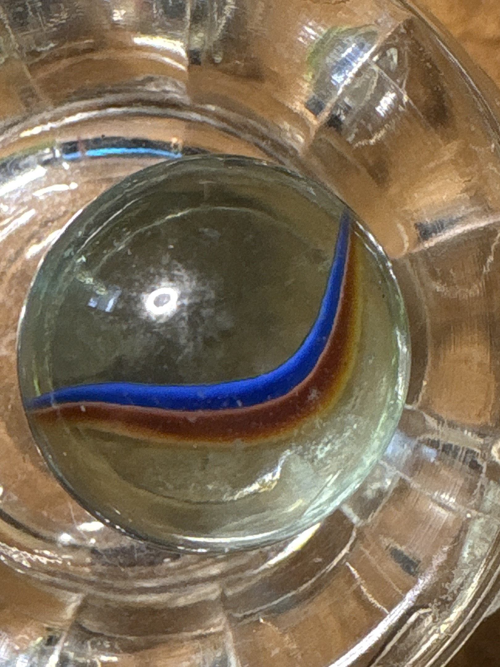 Ribbon Cat's Eye (Tri-Color) by Vitro Agate Company