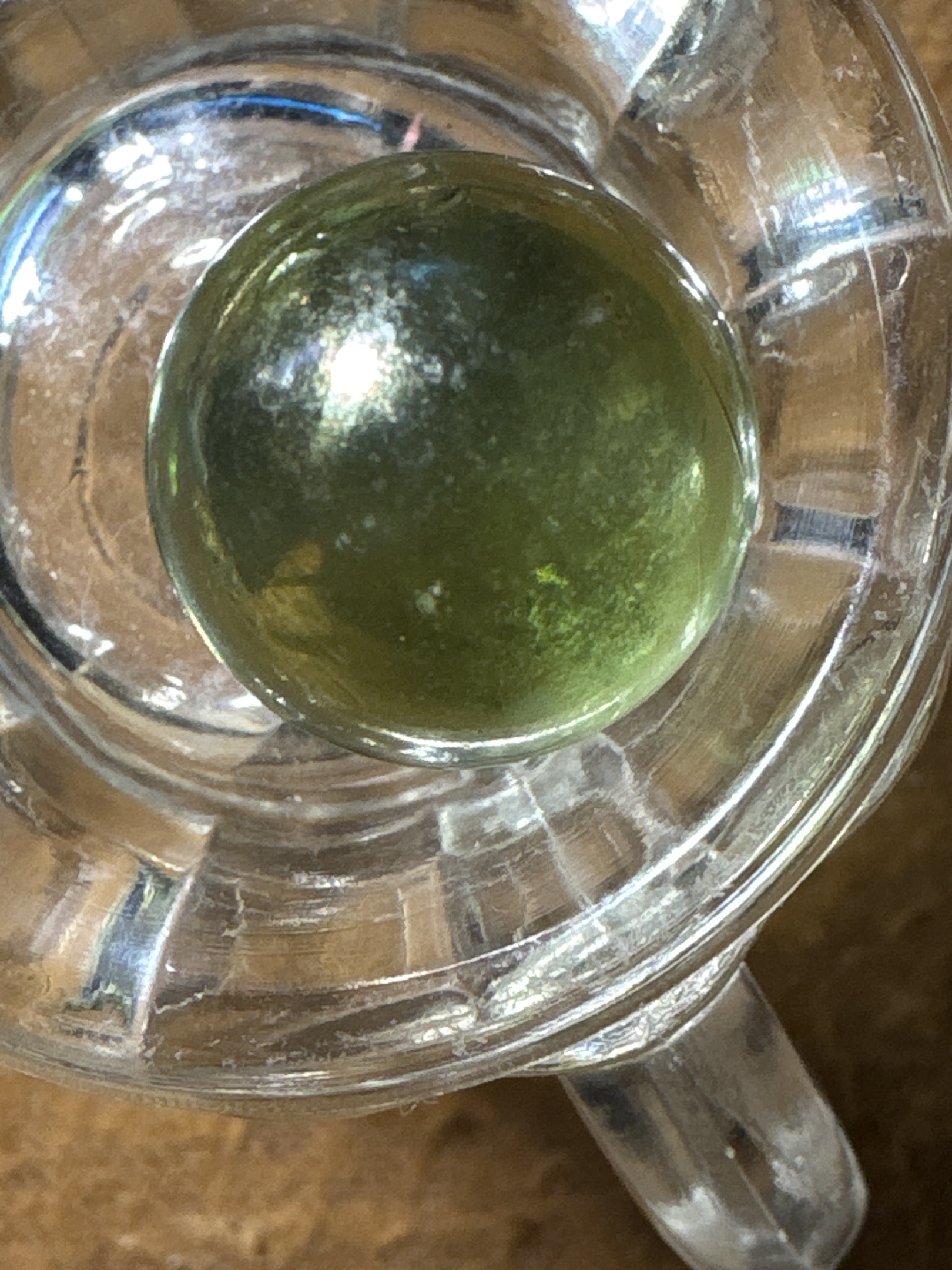 Transparent Green by Akro Agate Company