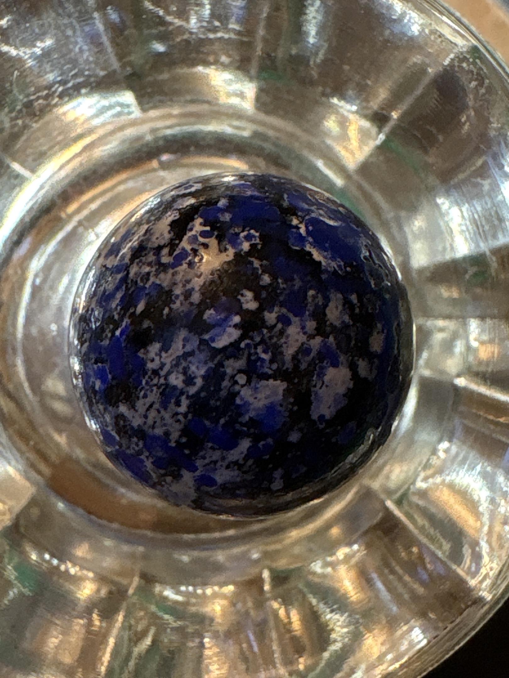 Blue Galaxy by Vacor de Mexico (Mega Marbles), identification view