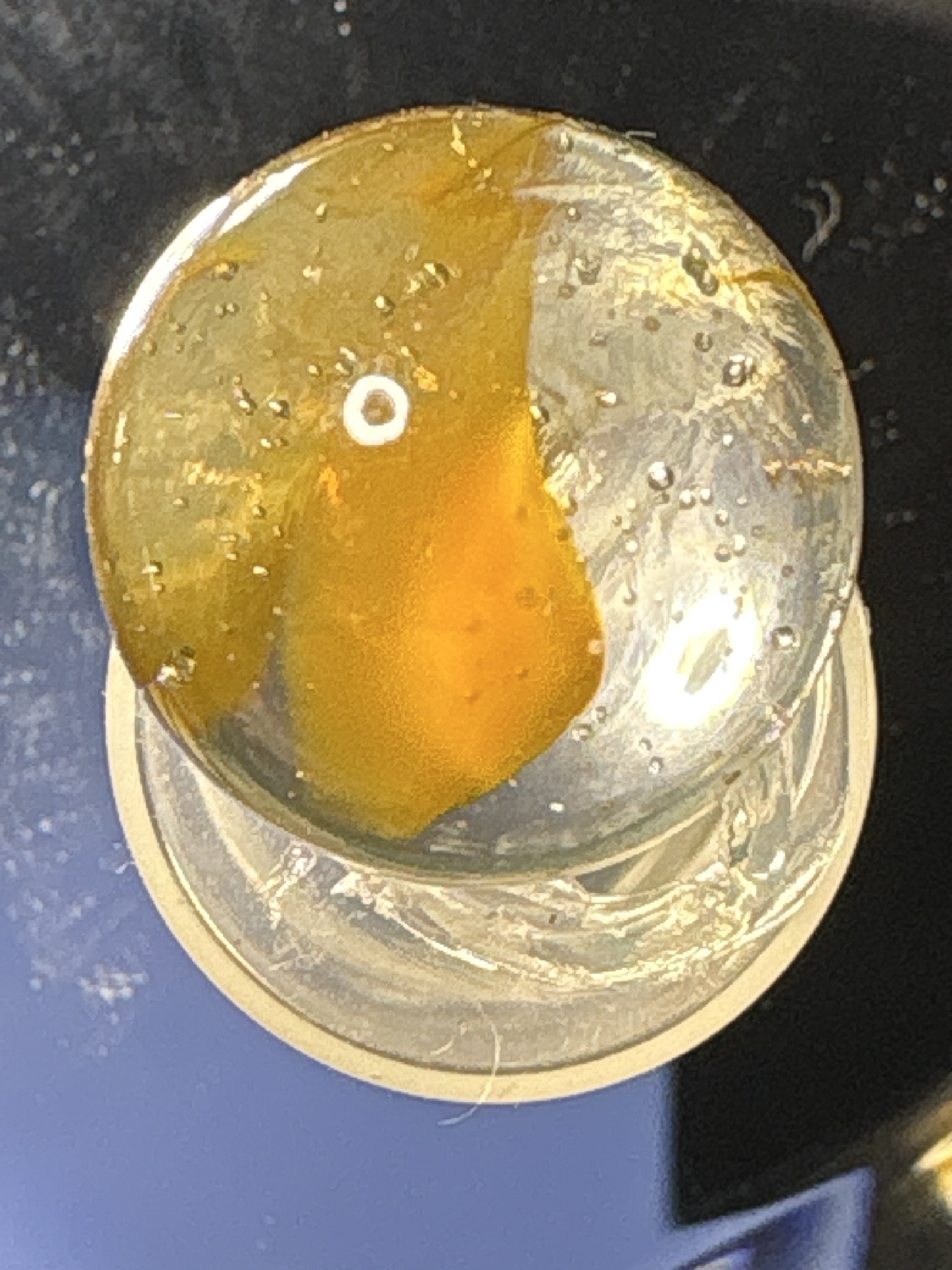 Yellow Single Vane by Vitro Agate Company, identification view