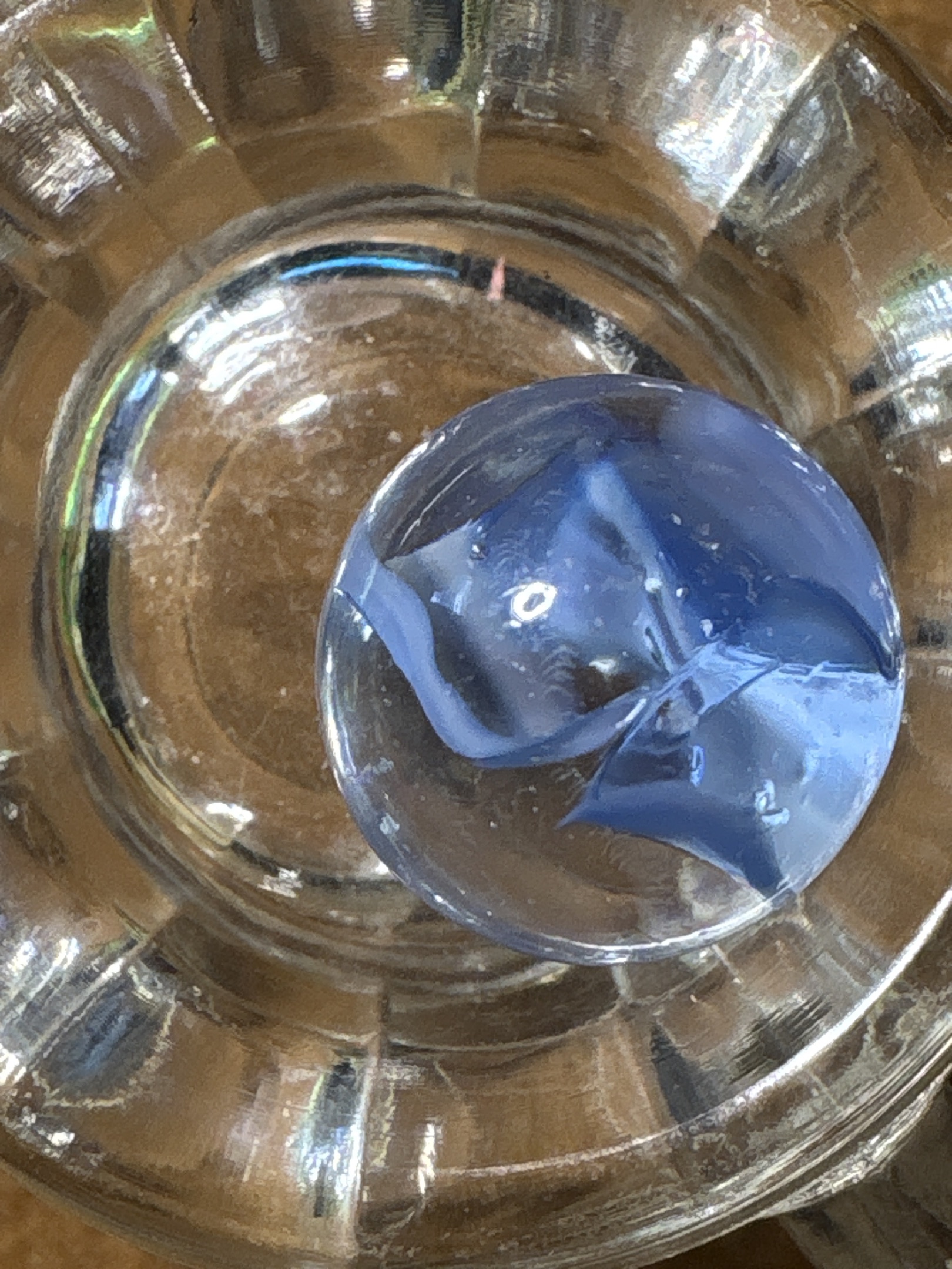 Blue Ribbon by Vitro Agate Company