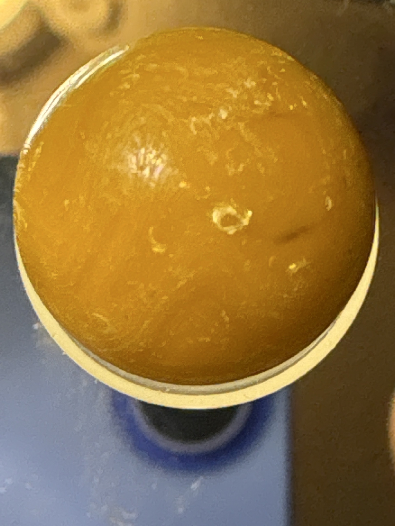 Solid Yellow by Akro Agate Company, identification view