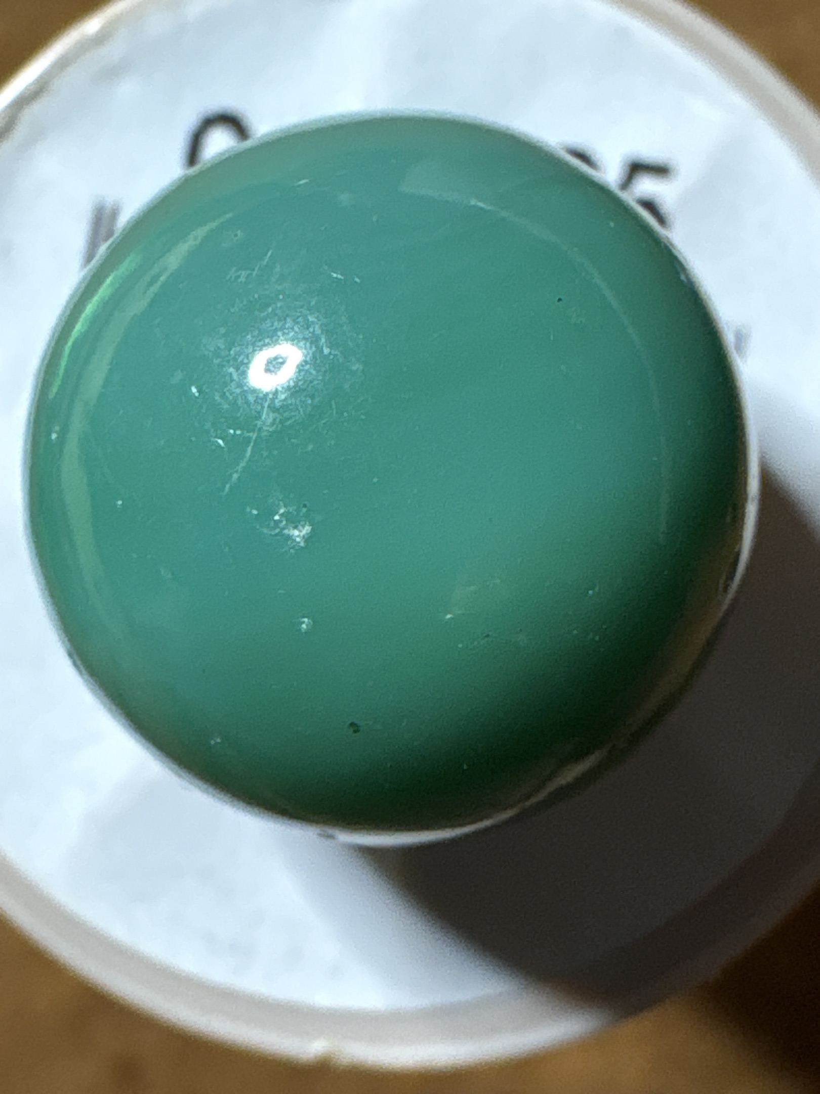 Game Marble (Green) by Akro Agate Company