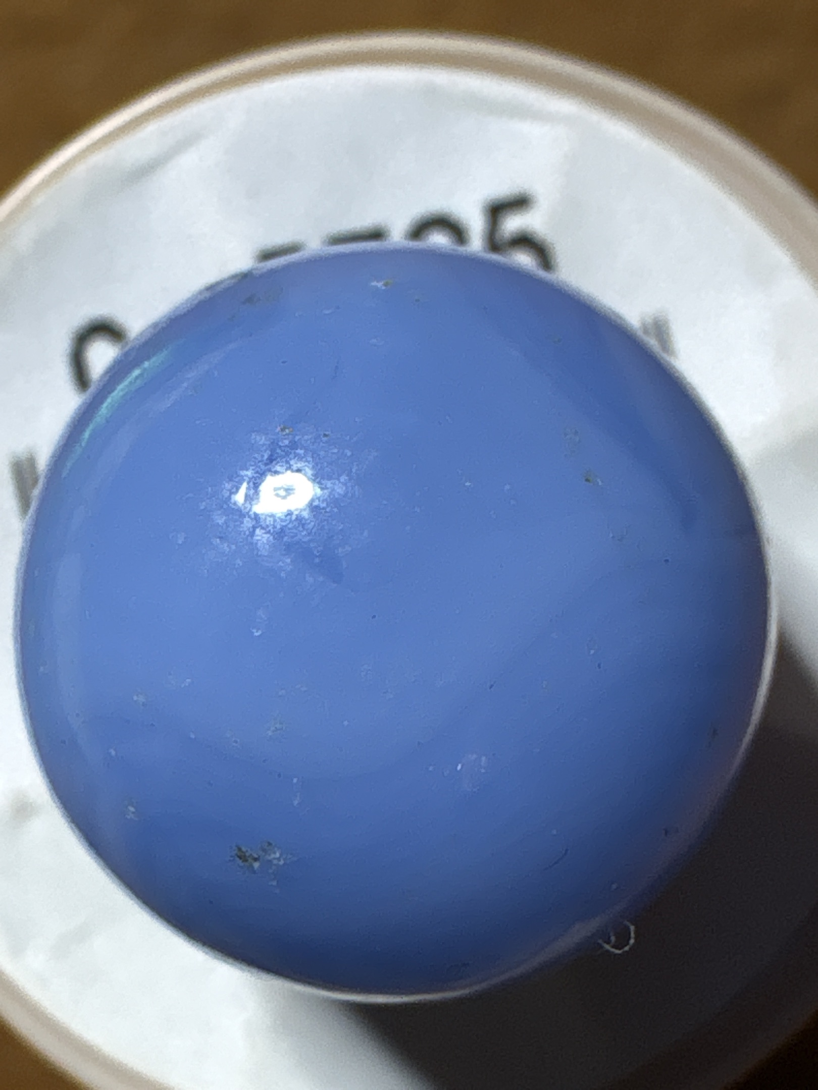 Solid Opaque Blue by Akro Agate Company