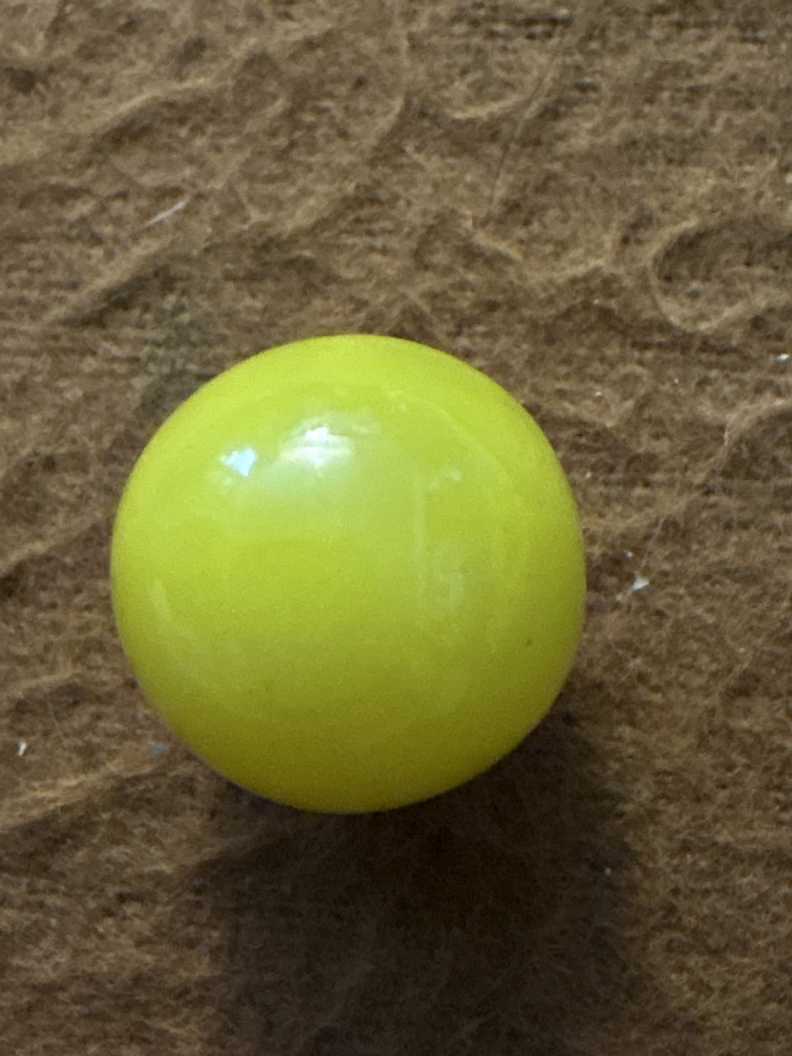 Lime Green / Chartreuse by Akro Agate Company, identification view
