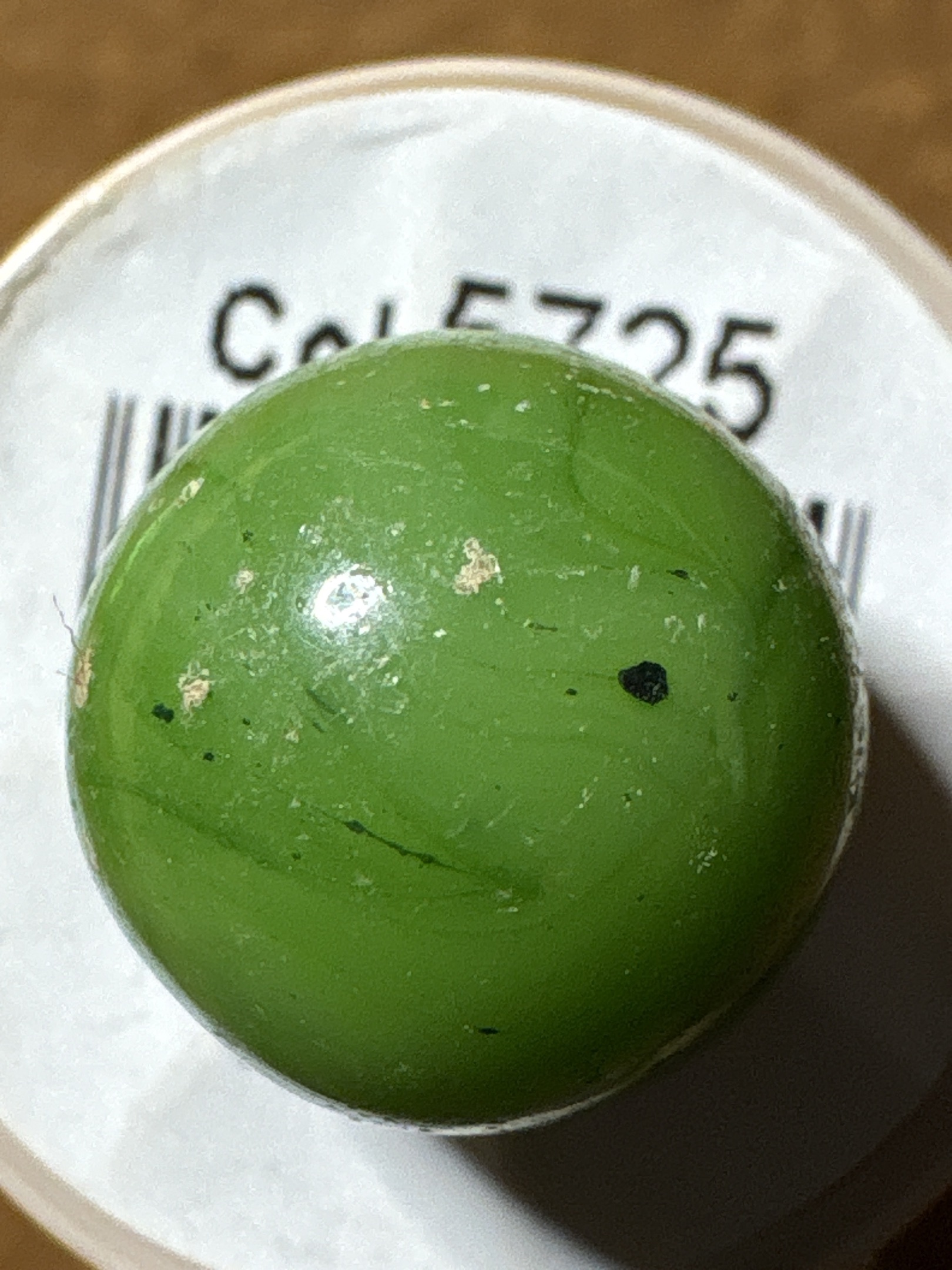 Game Marble (Green) by Akro Agate Company