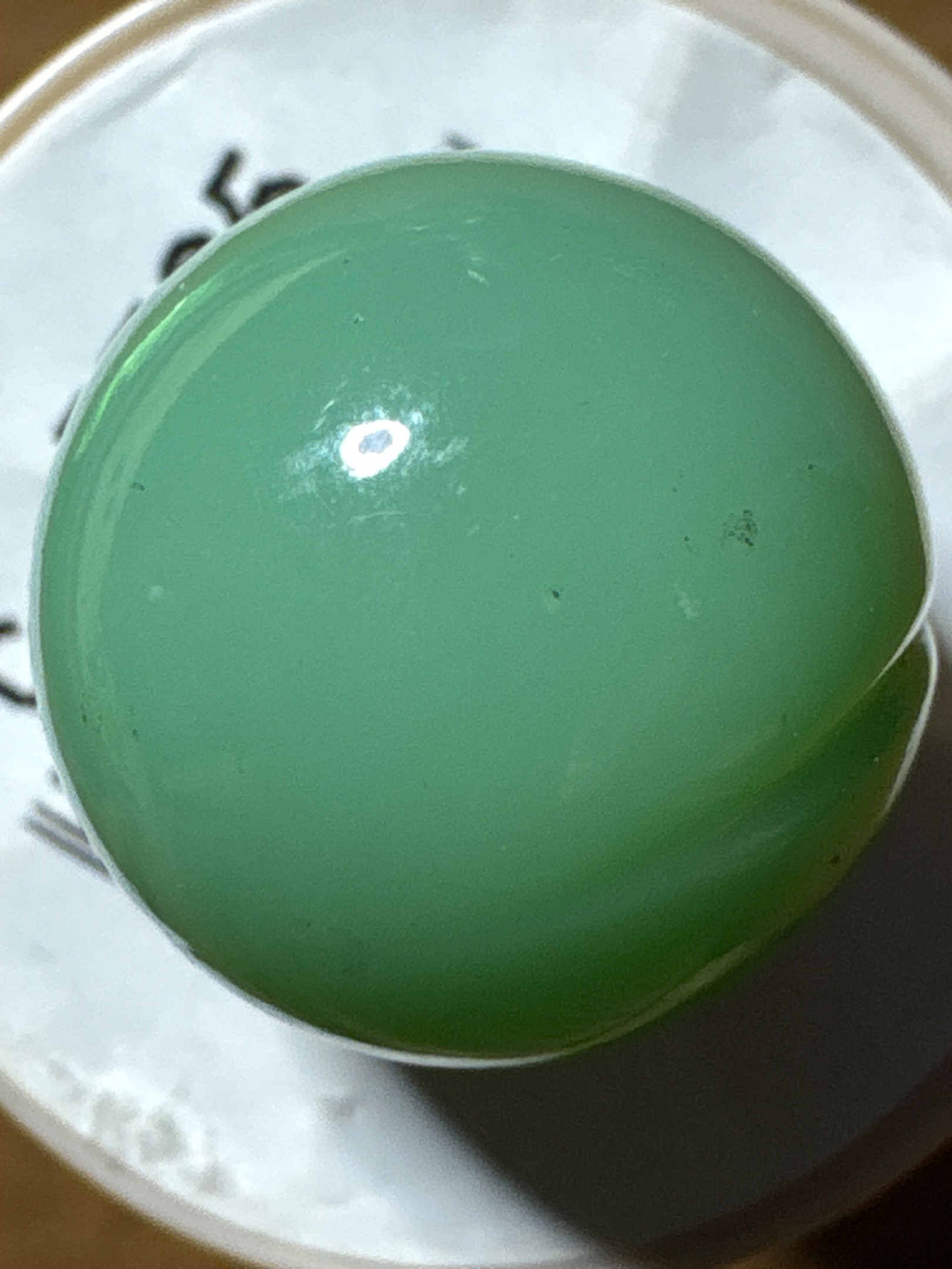 Green Game Marble by Akro Agate Company