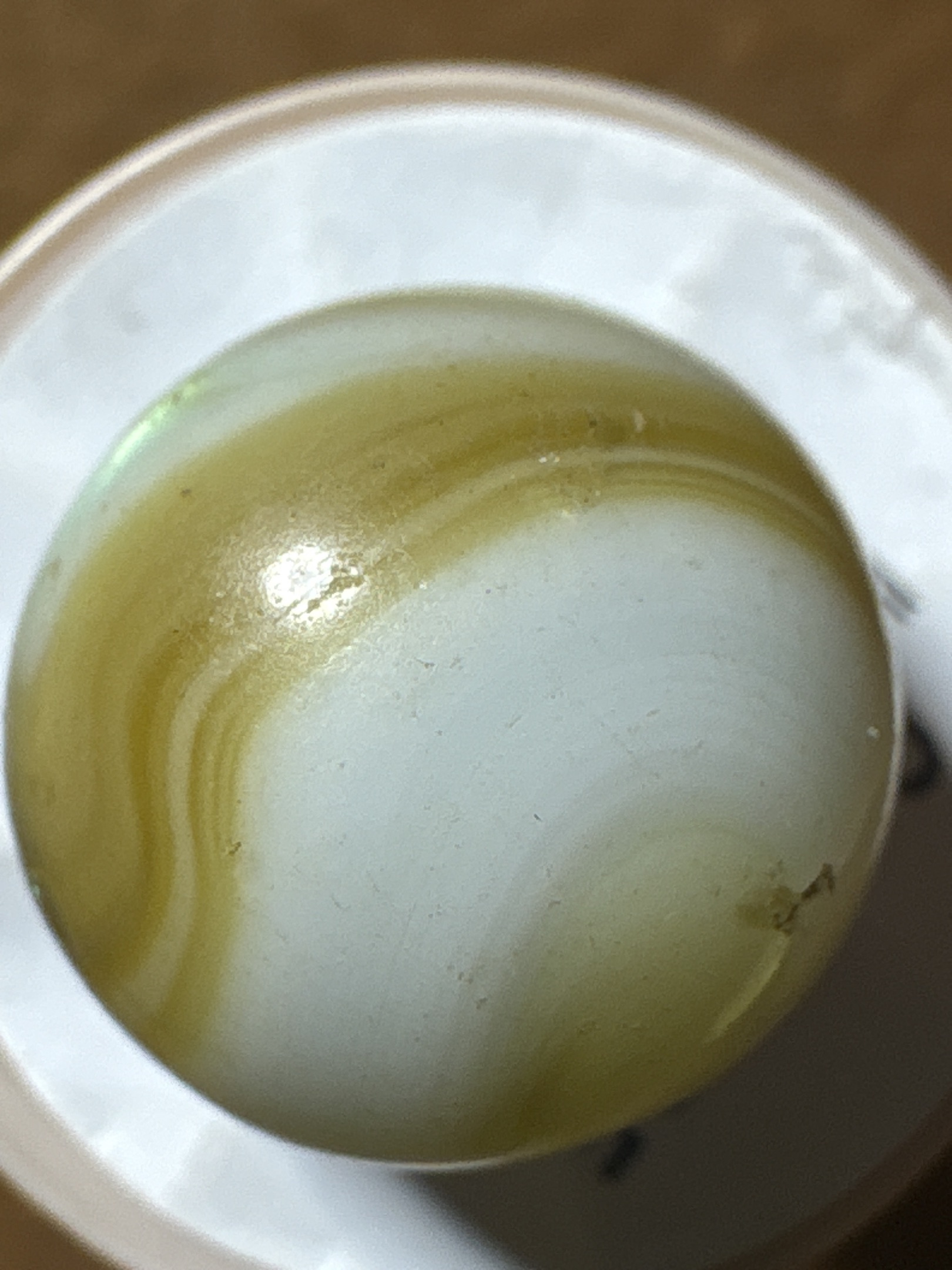 Yellow Ribbon Swirl by Alley Agate