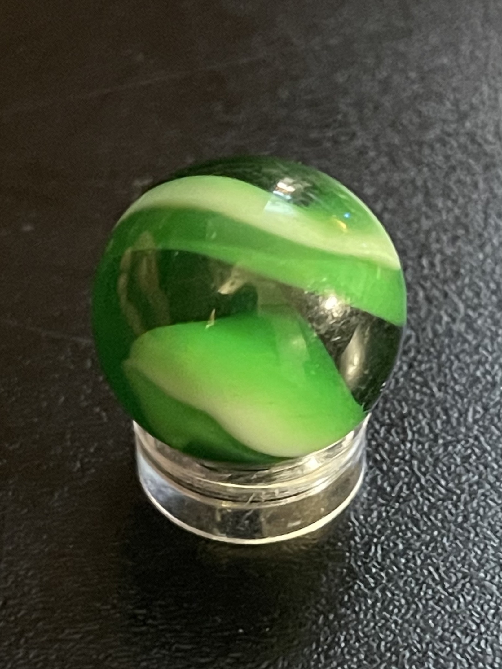 Green Hybrid Cat's Eye by Vitro Agate Company