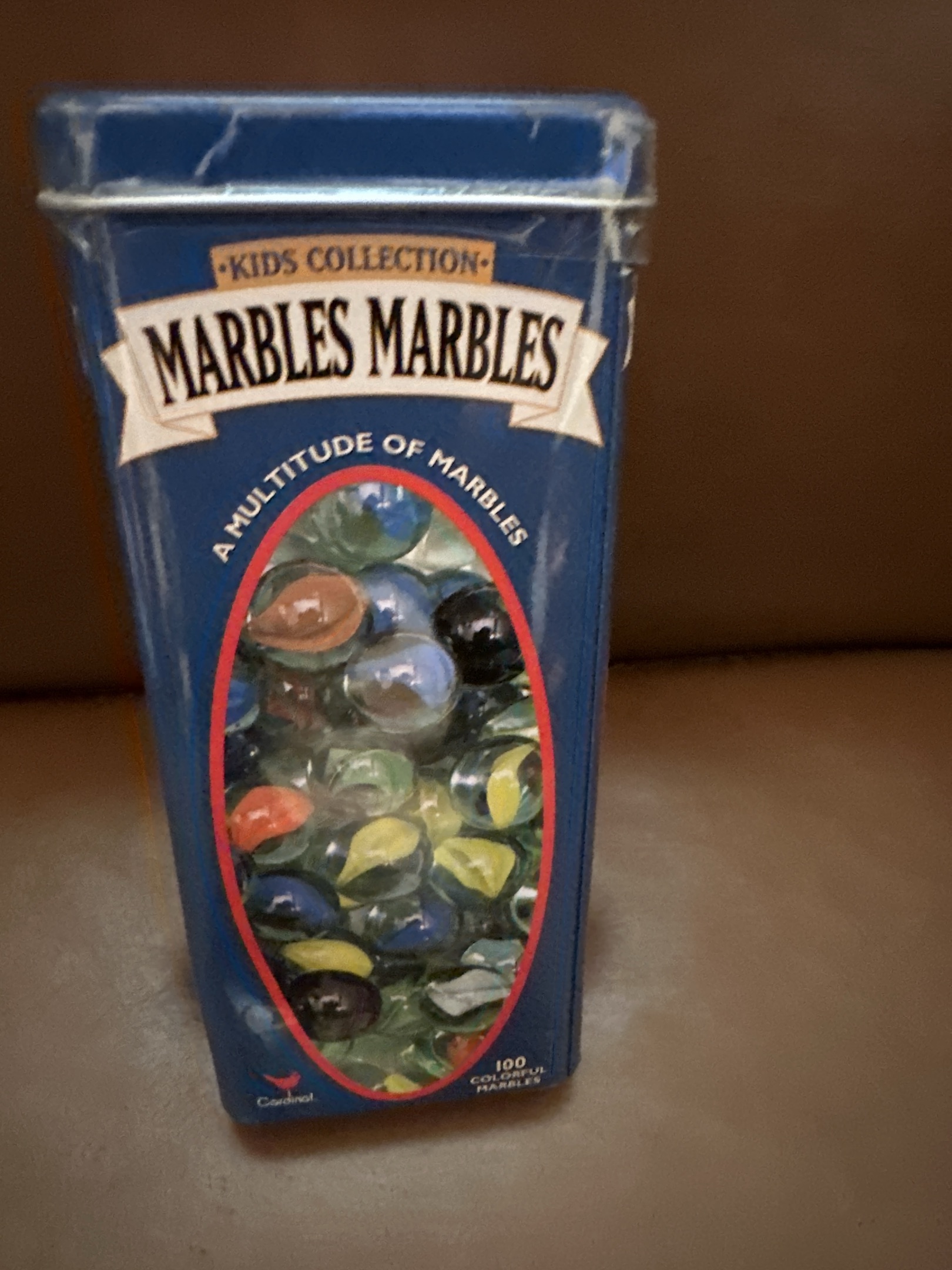Kids Collection 100-Count Tin Mix by Cardinal Industries, identification view