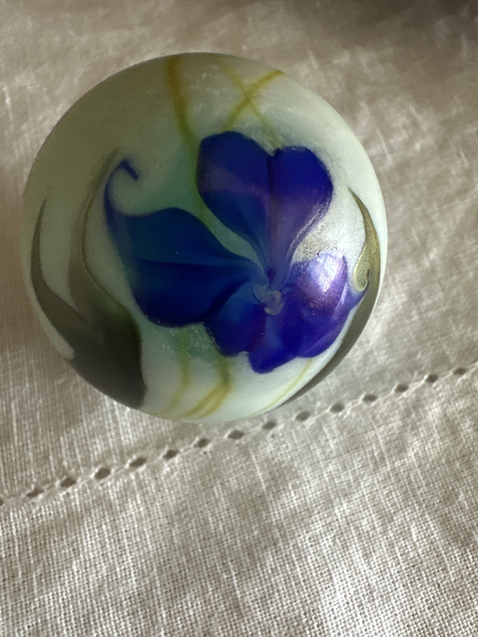 Blue Pansy by David P. Salazar