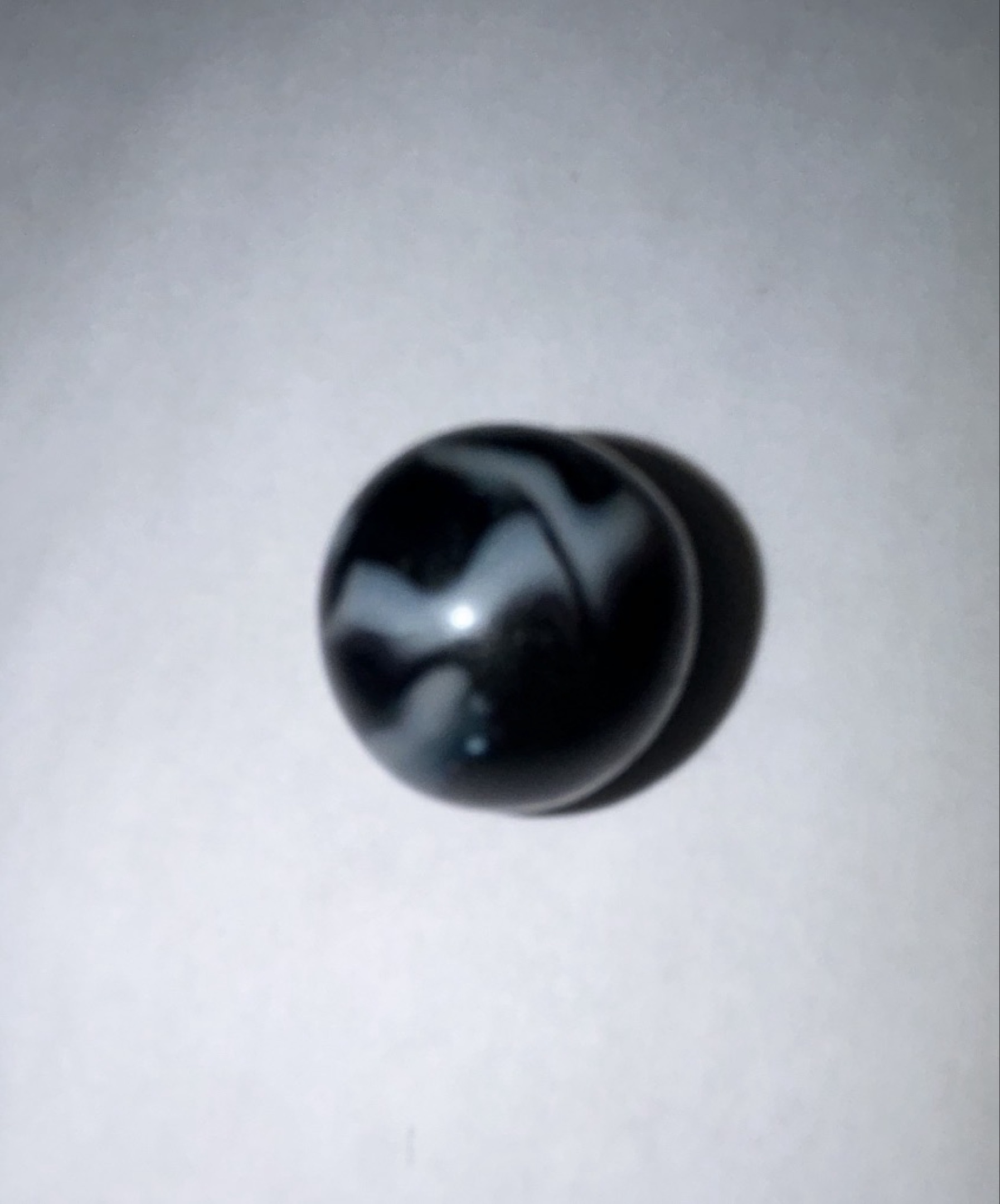 Black Slag by Akro Agate Company