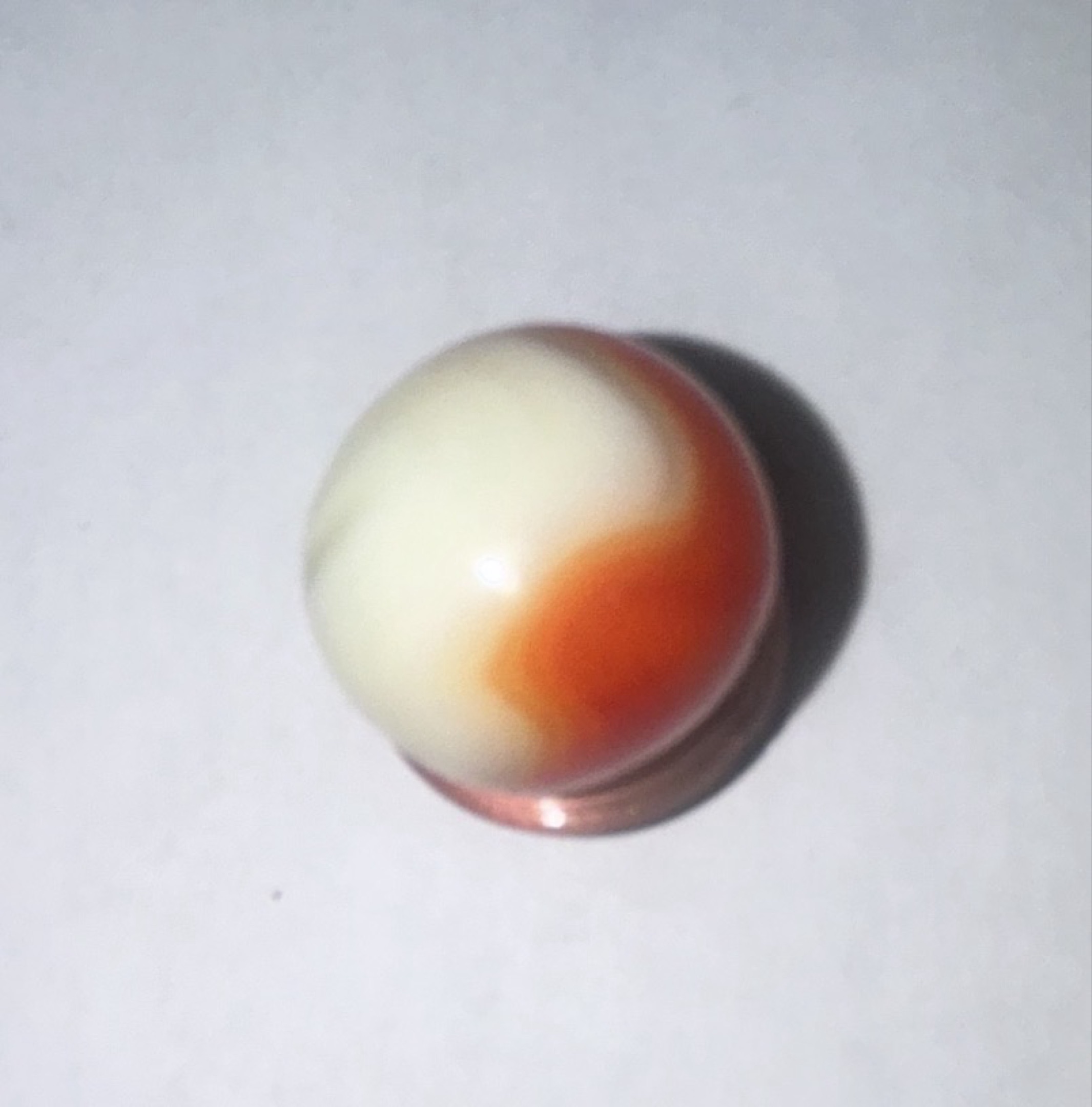 Orange Conqueror with Black Line by Vitro Agate Company