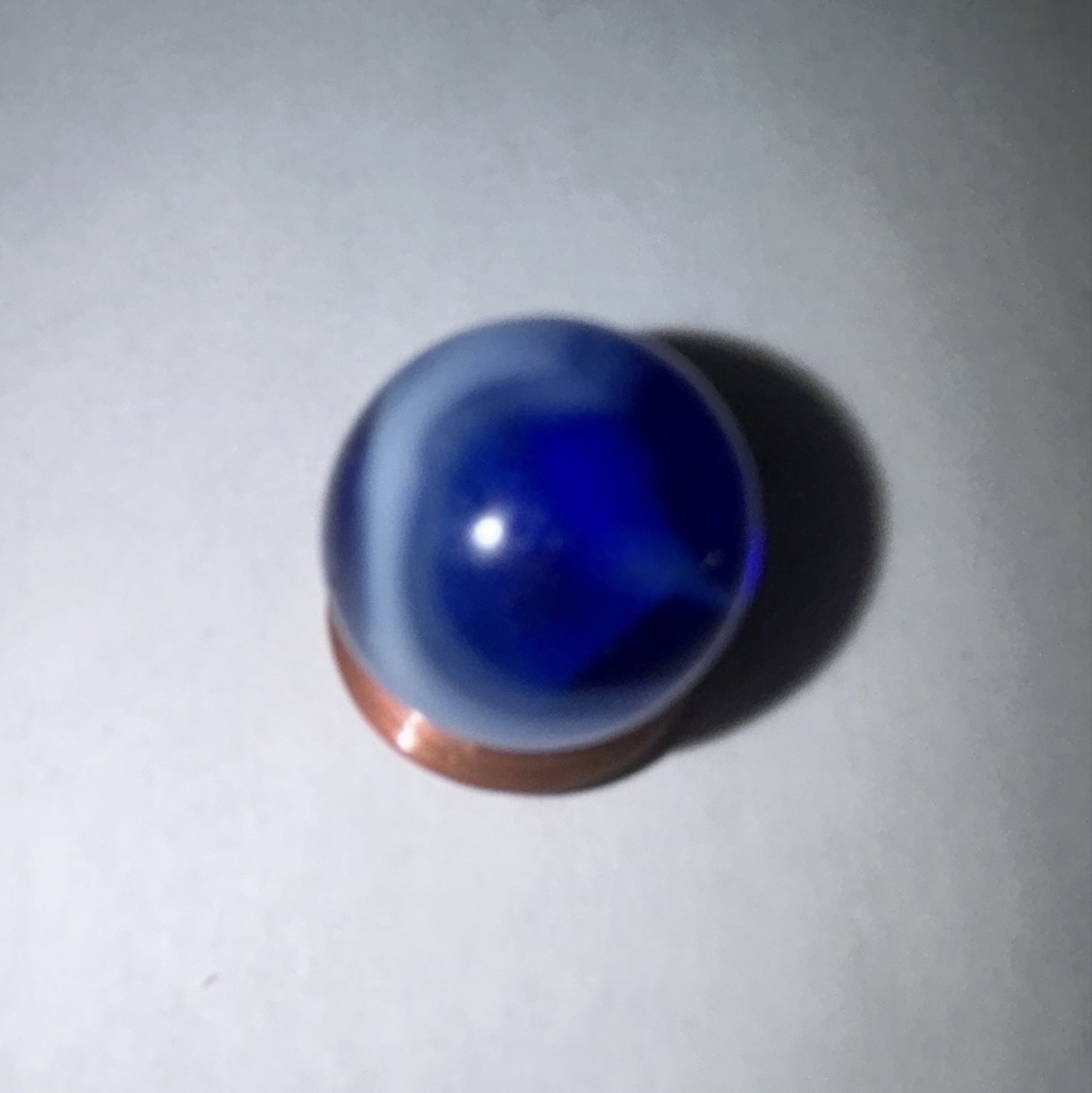 Blue Slag by Peltier Glass Company