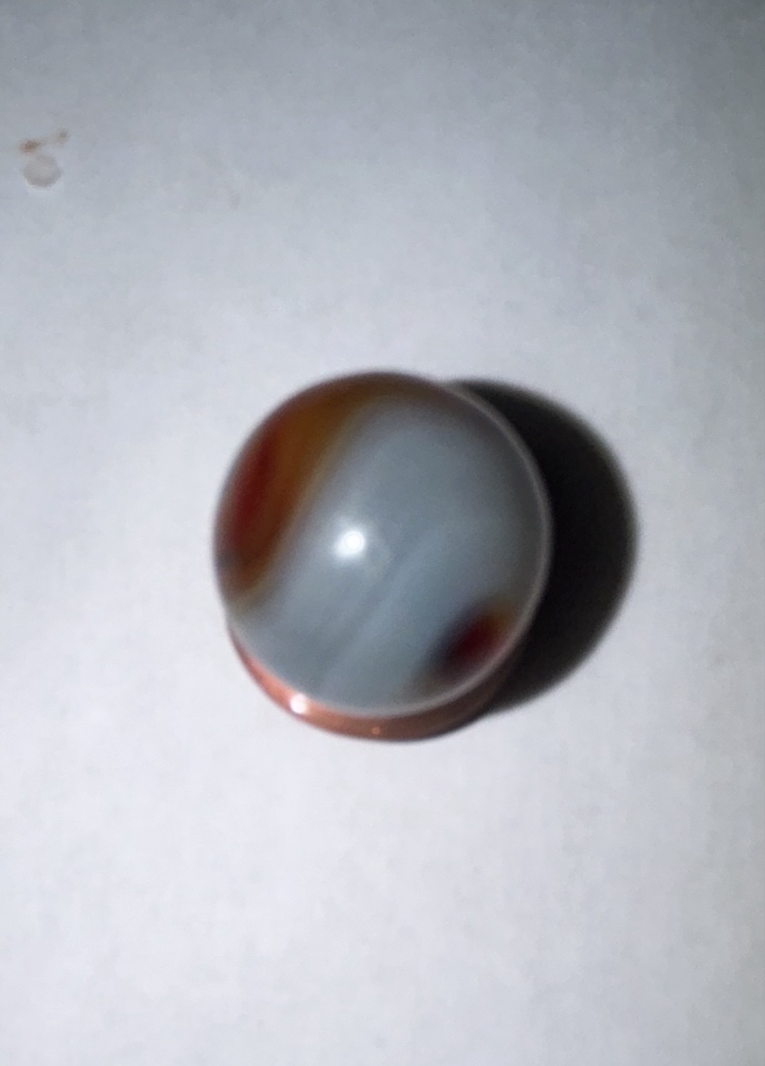 Red/Orange Patch by Vitro Agate Company