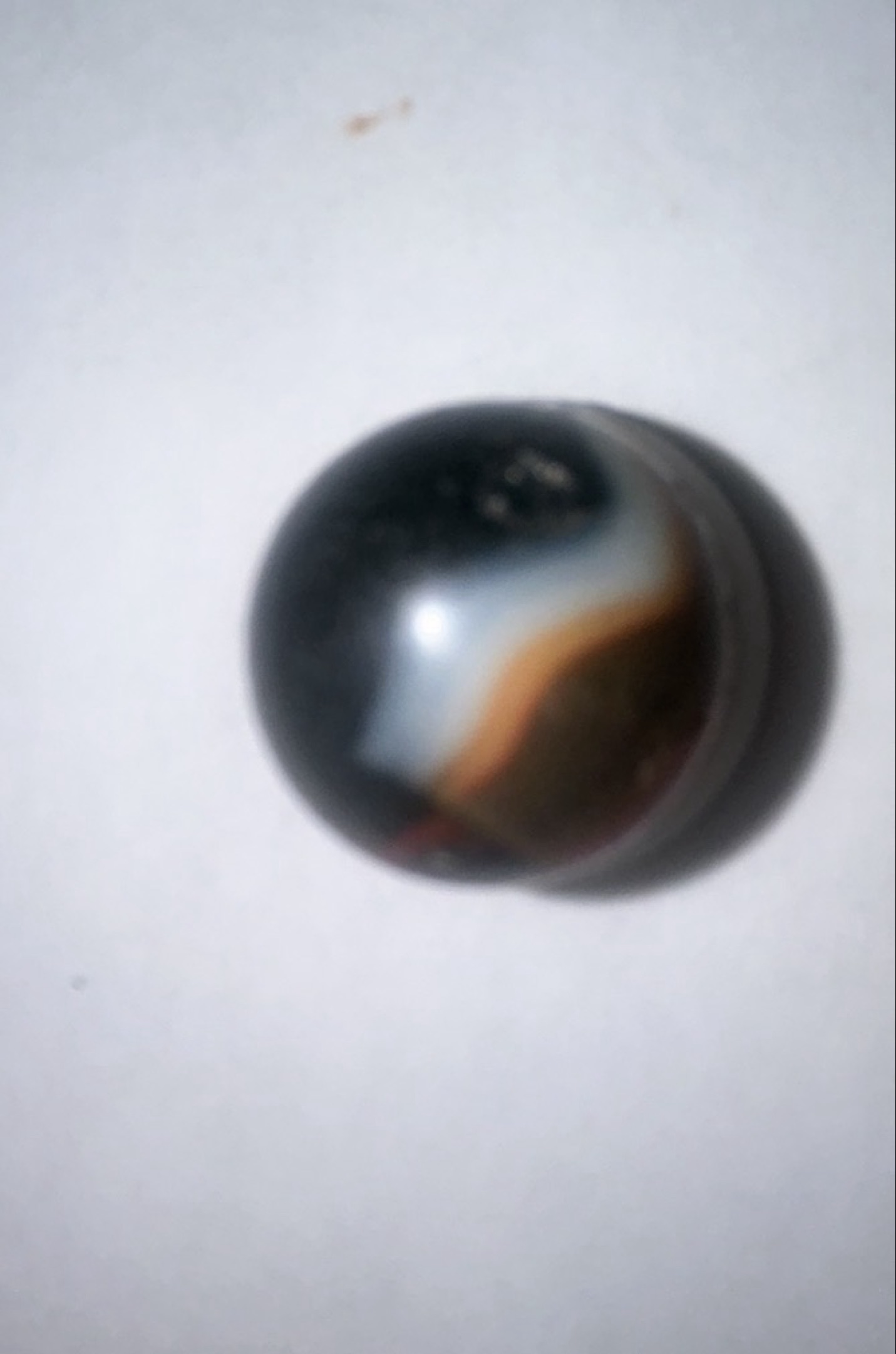 Halloween Sunburst by Master Marble