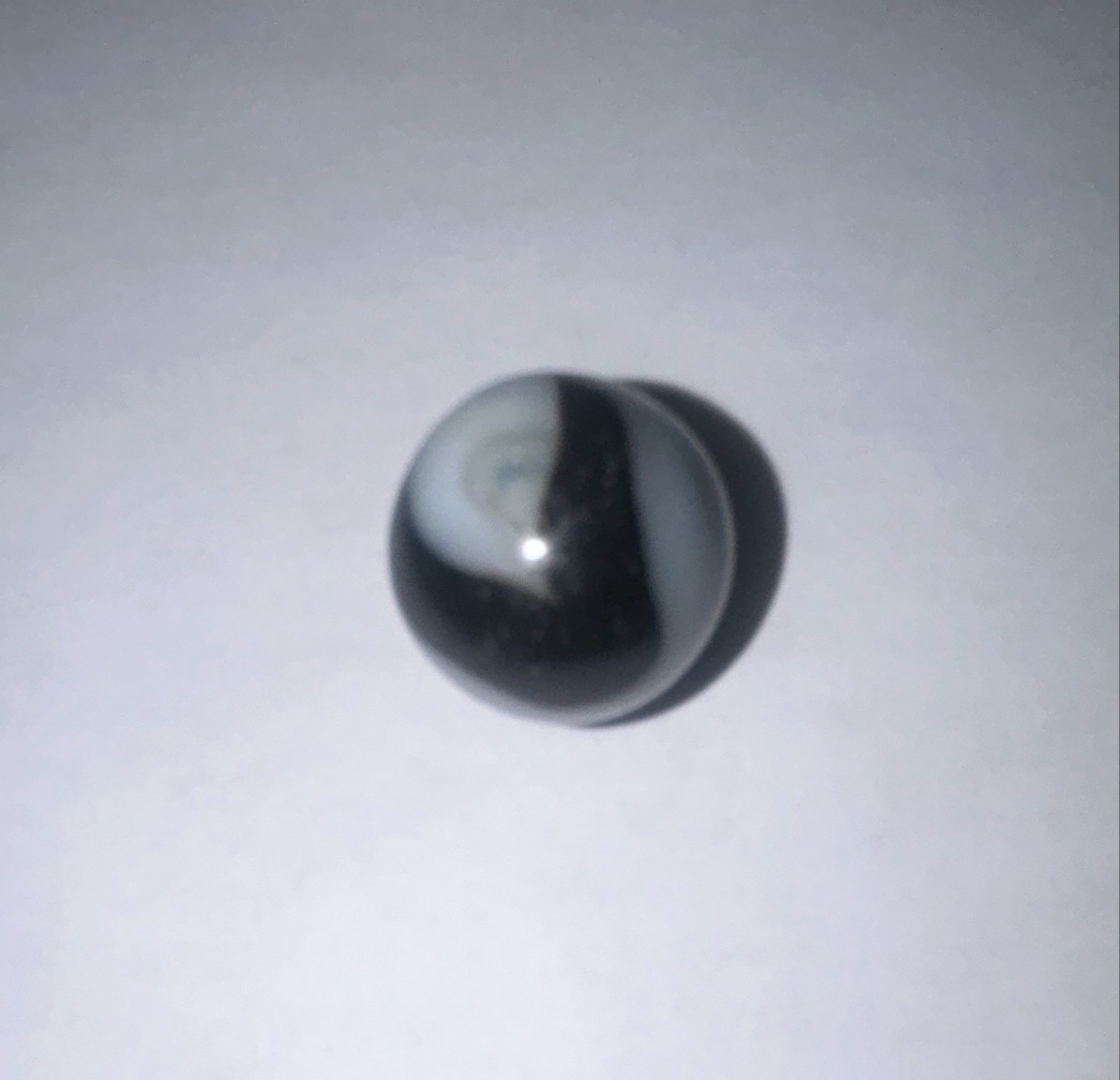 Black & White Swirl by Champion Agate