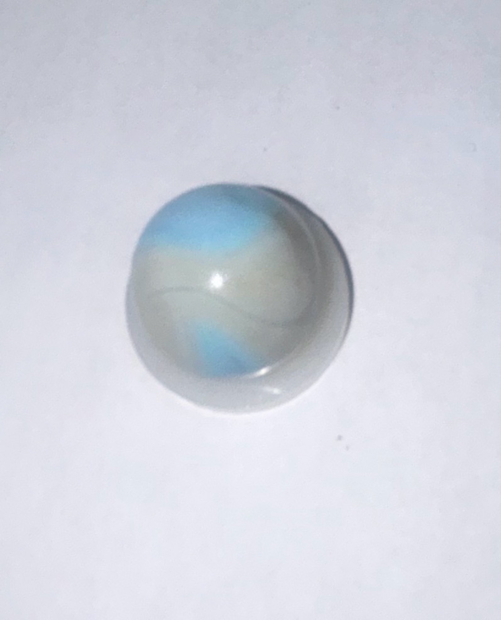 Blue Whitie by Vitro Agate Company