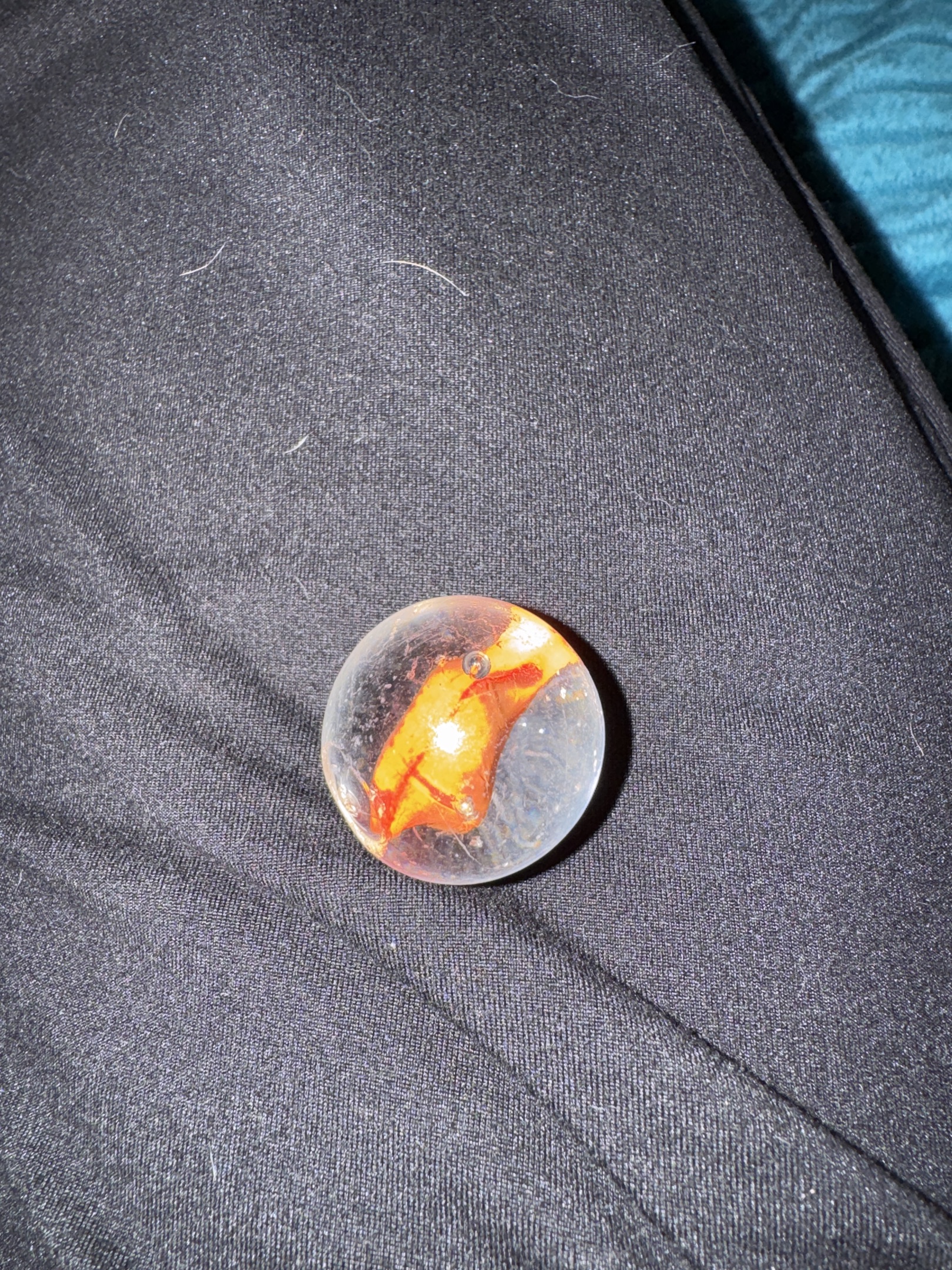Single Vane Orange by Vitro Agate Company