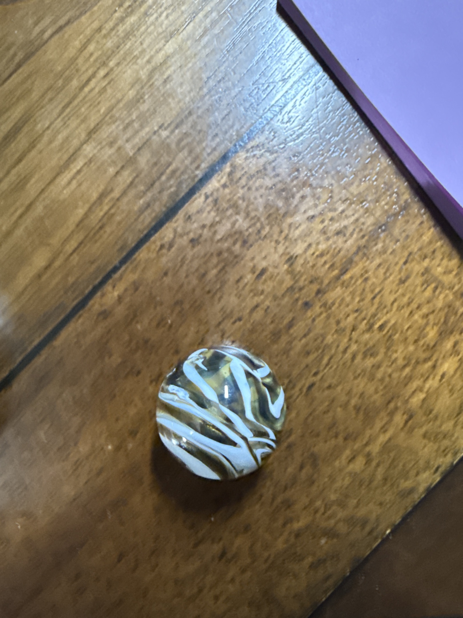 Zebra by Vacor de Mexico (Mega Marbles), identification view
