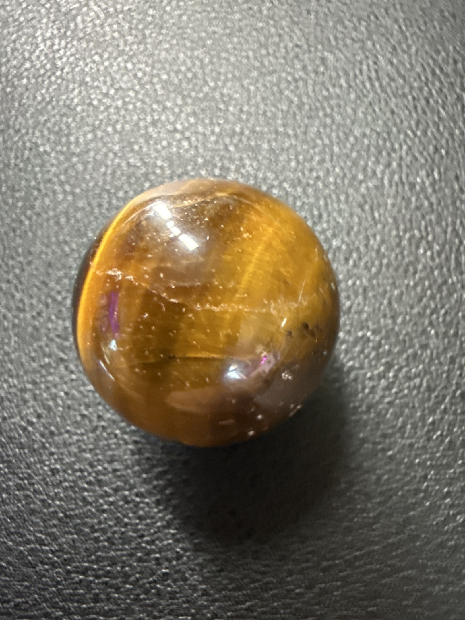 Golden Tiger's Eye by Generic Lapidary, identification view