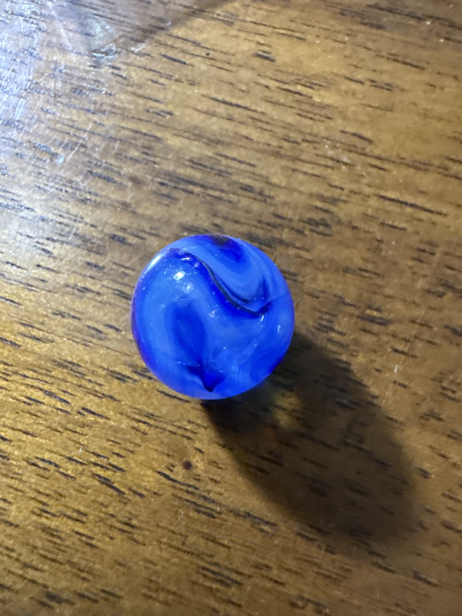 Blue Swirl (Blue Lady variant) by Alley Agate, identification view