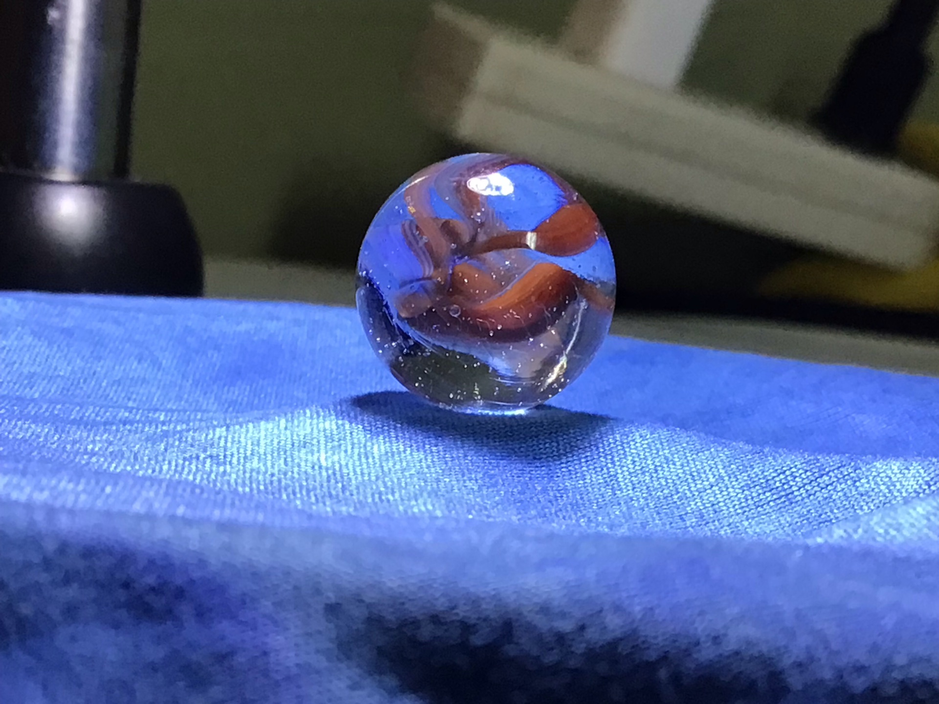 Red/Brown Sunburst by Master Marble Company