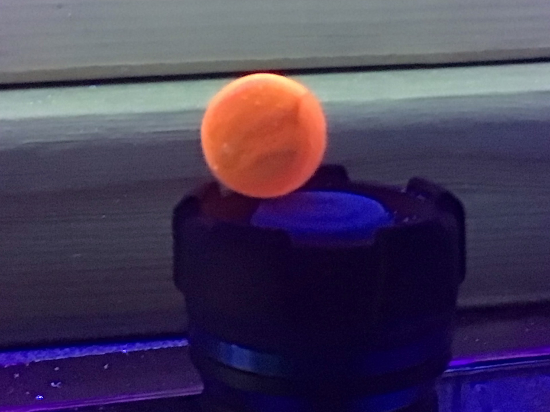 Cadmium Amber Swirl by Akro Agate