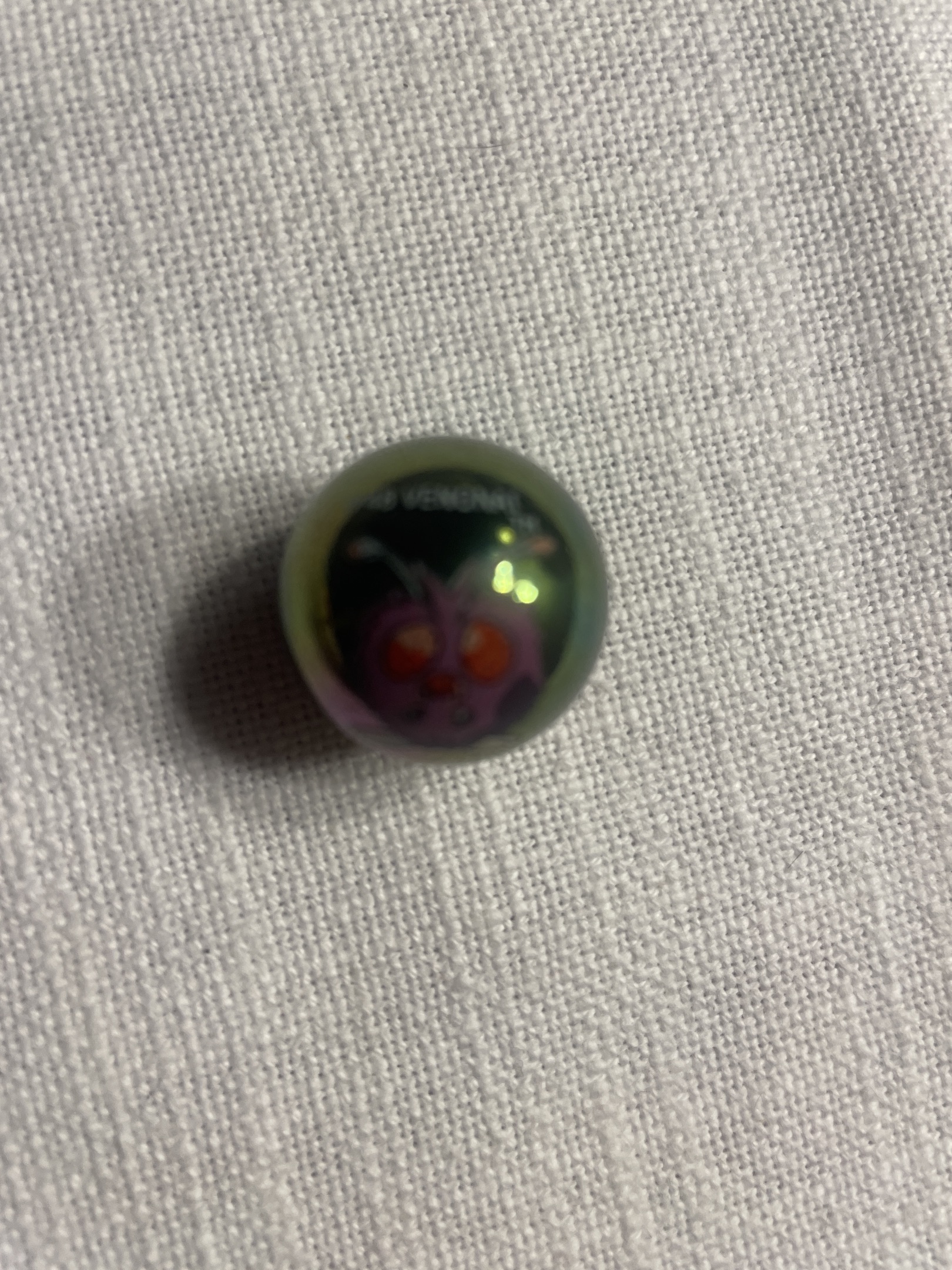 Venonat (#48) Pokémon Marble by Vacor de Mexico (Mega Marbles)
