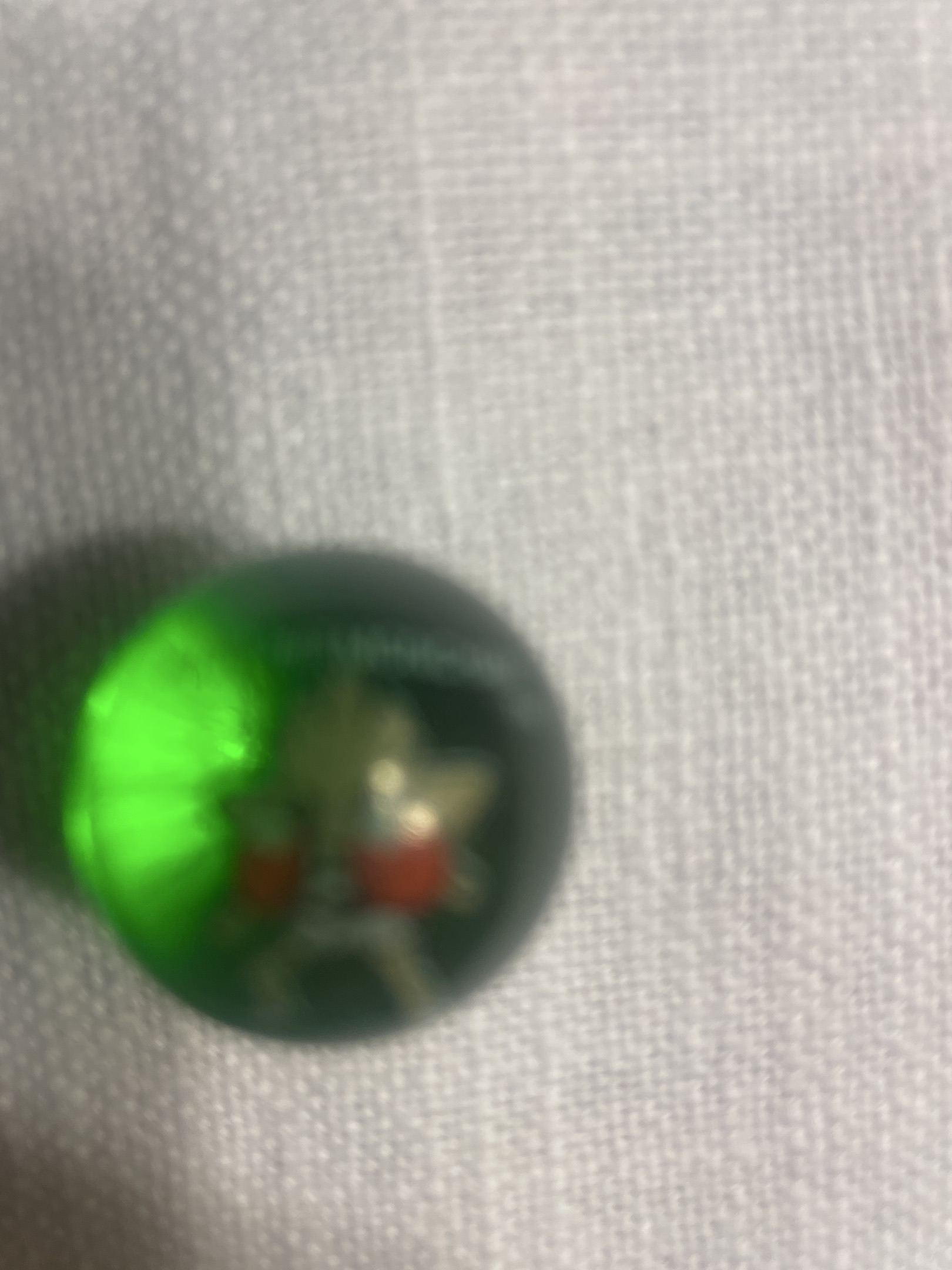 Hitmonchan #107 (Green Transparent) by Vacor de Mexico / Hasbro