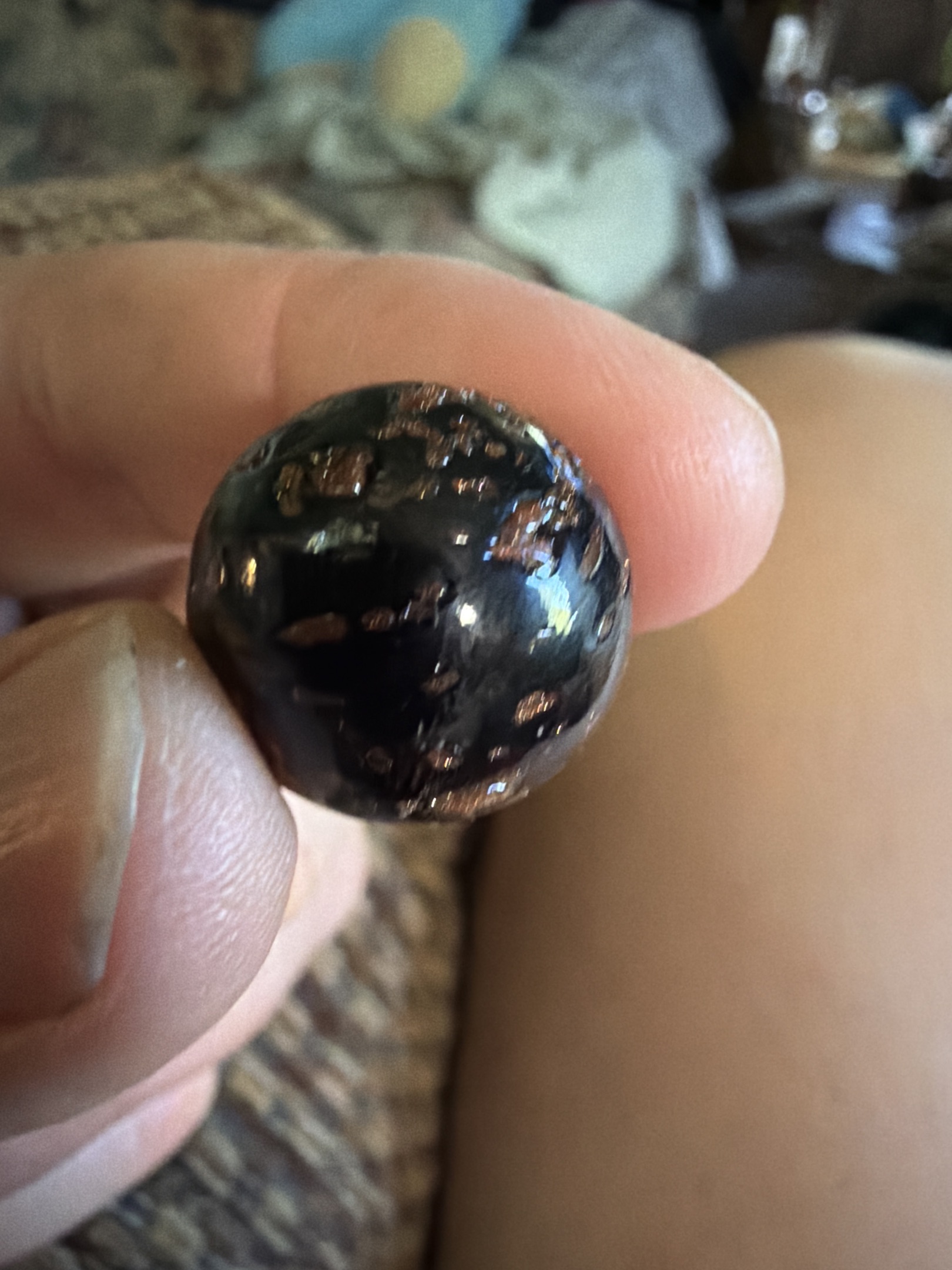 Black Goldstone by German Handmade, identification view