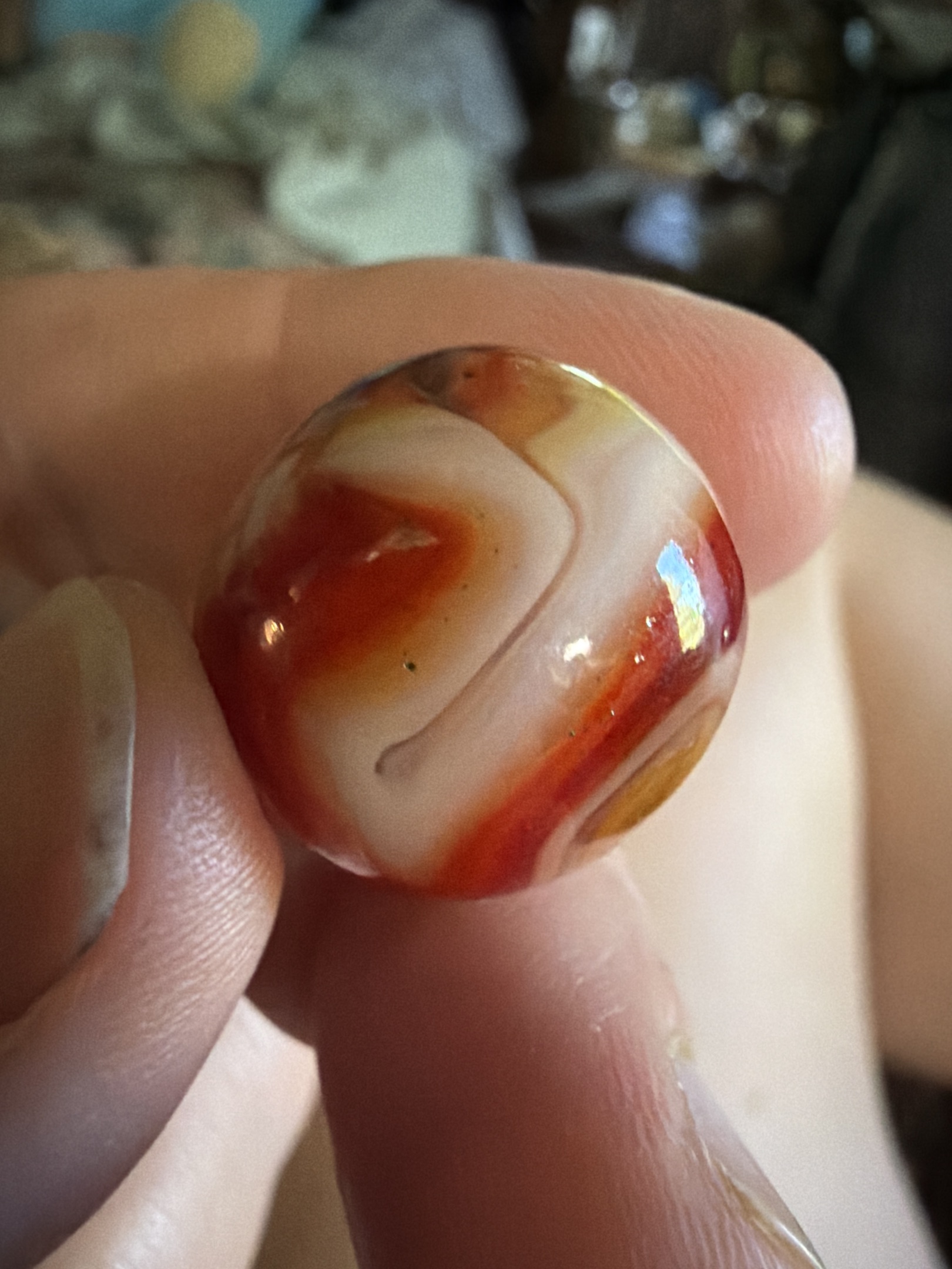 Flame Swirl by Christensen Agate Company, identification view