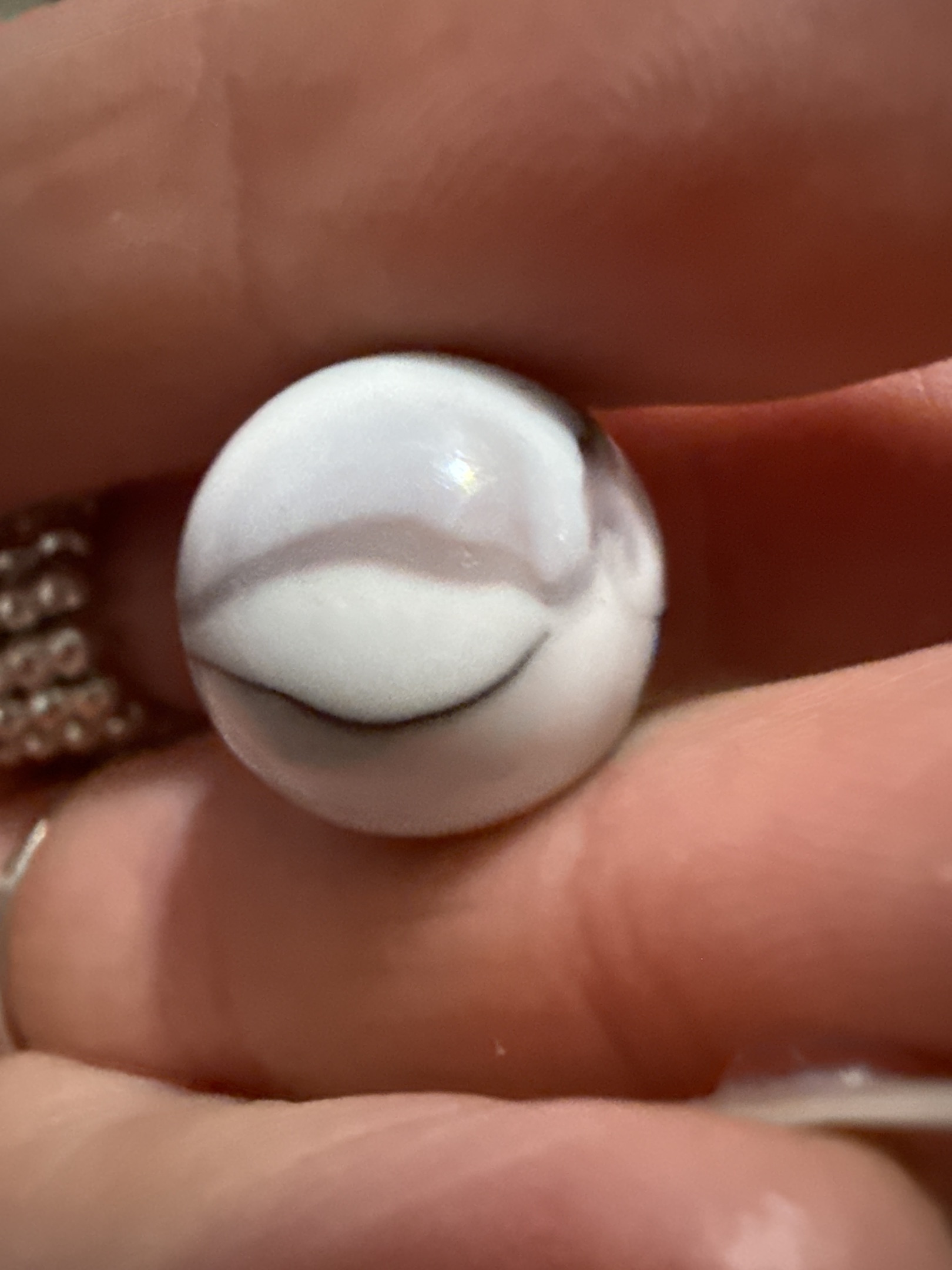 Black and White Swirl by Alley Agate